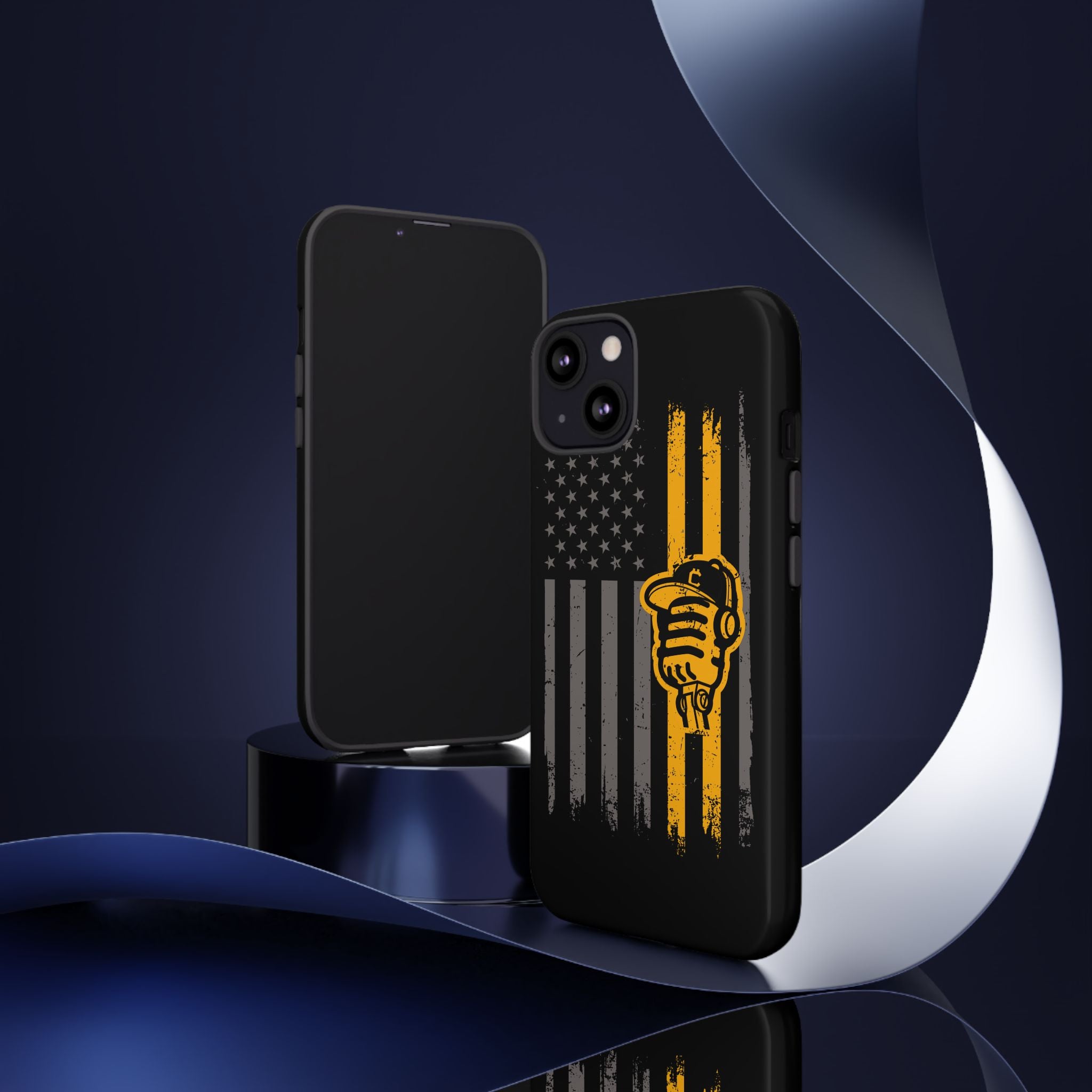 DGC Flag Phone Case (Black) – Stand Tall, Mine Hard