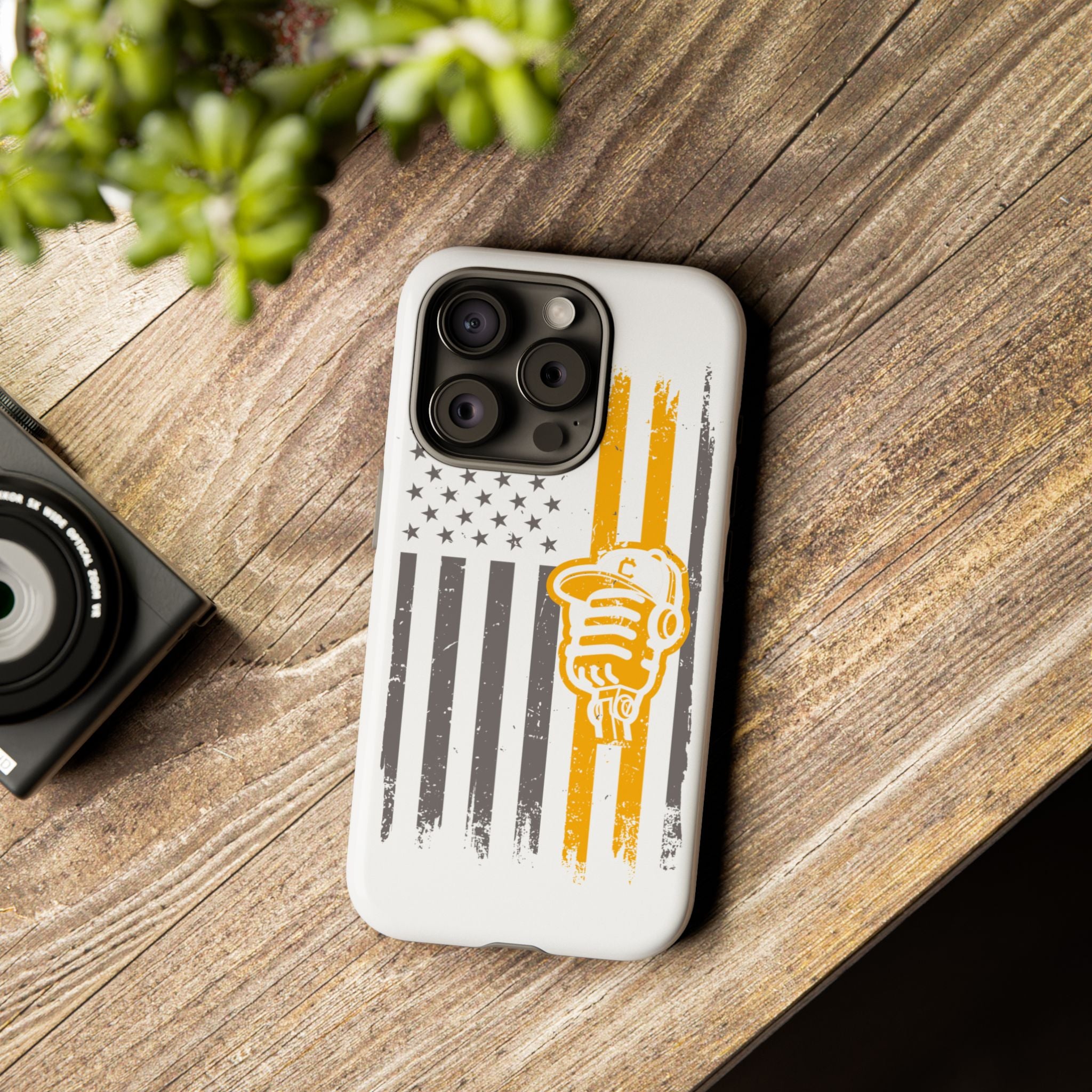 DGC Flag Phone Case (White) – Stand Tall, Mine Hard
