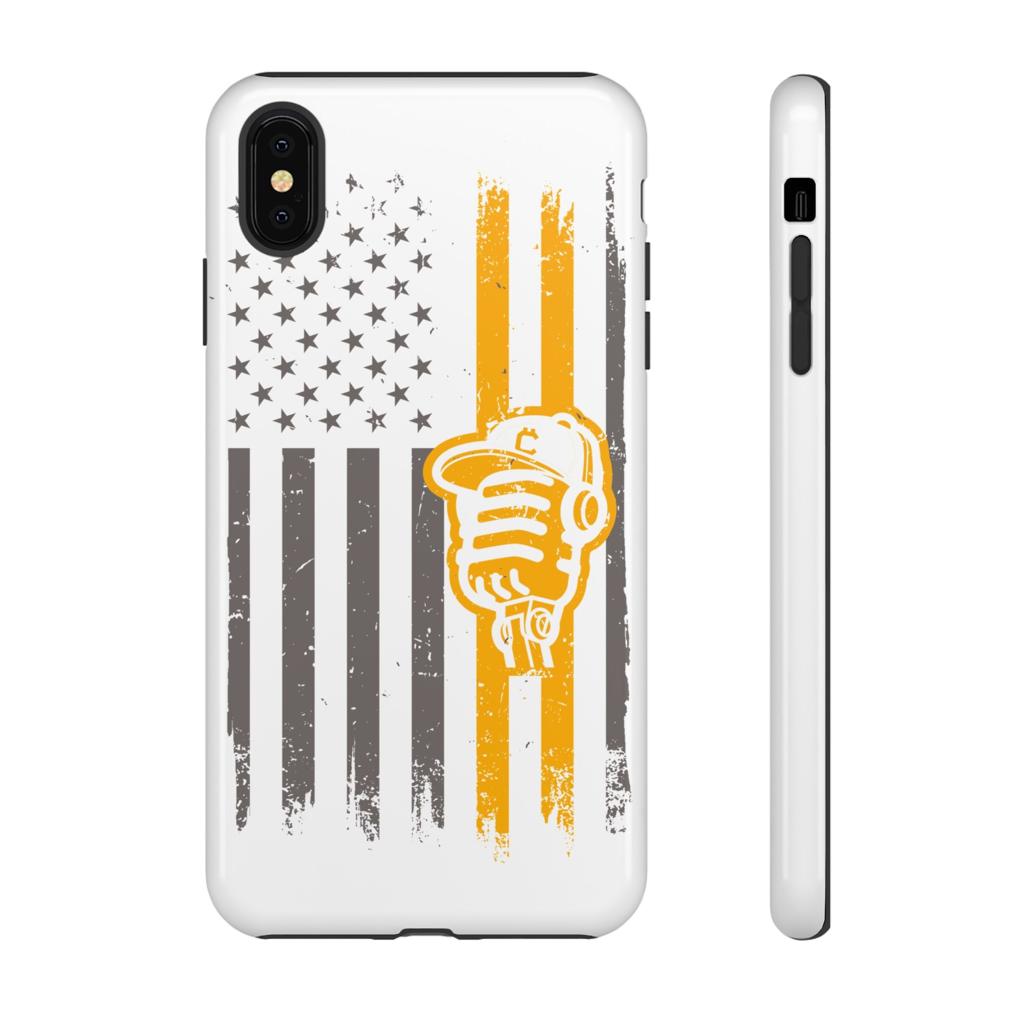 DGC Flag Phone Case (White) – Stand Tall, Mine Hard