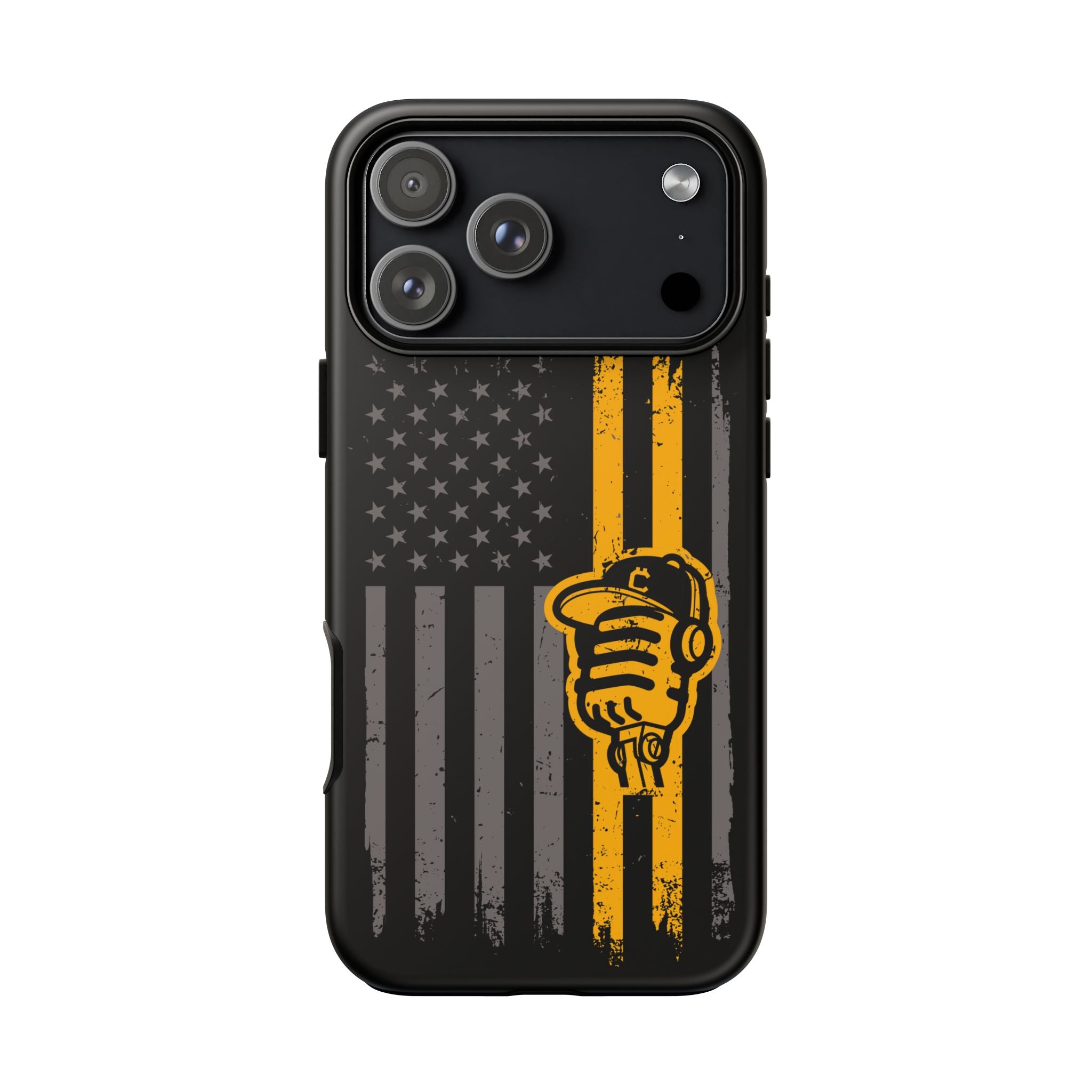 DGC Flag Phone Case (Black) – Stand Tall, Mine Hard