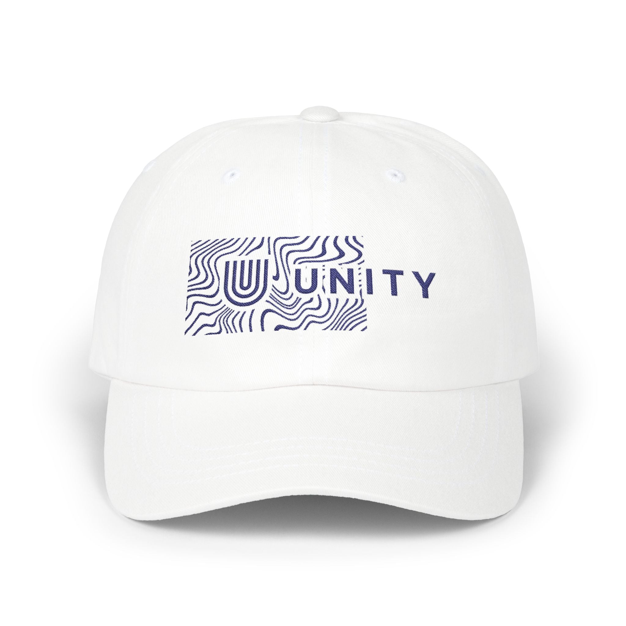 DGC-Unity Wave Dad Cap (White) – Wear the Future