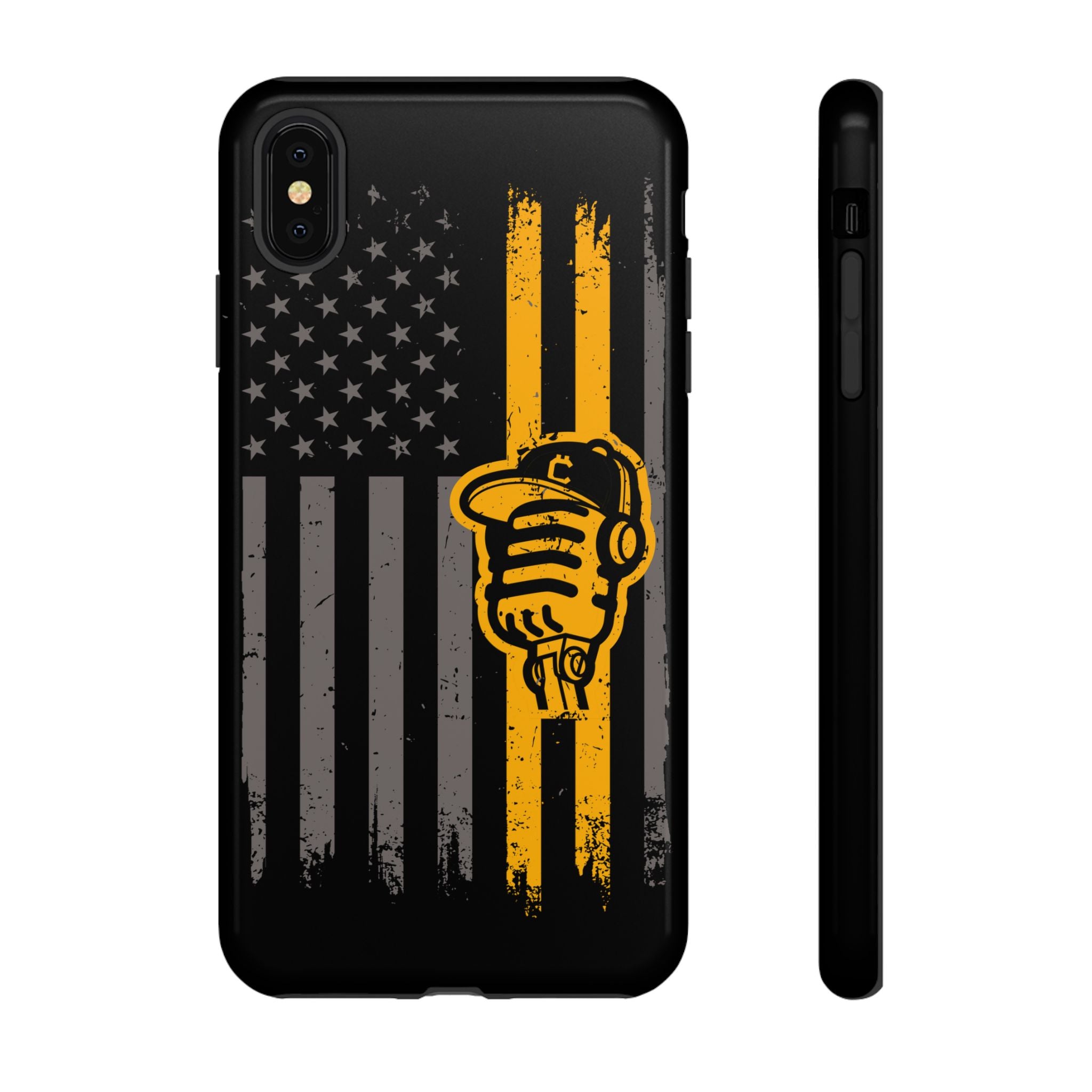 DGC Flag Phone Case (Black) – Stand Tall, Mine Hard