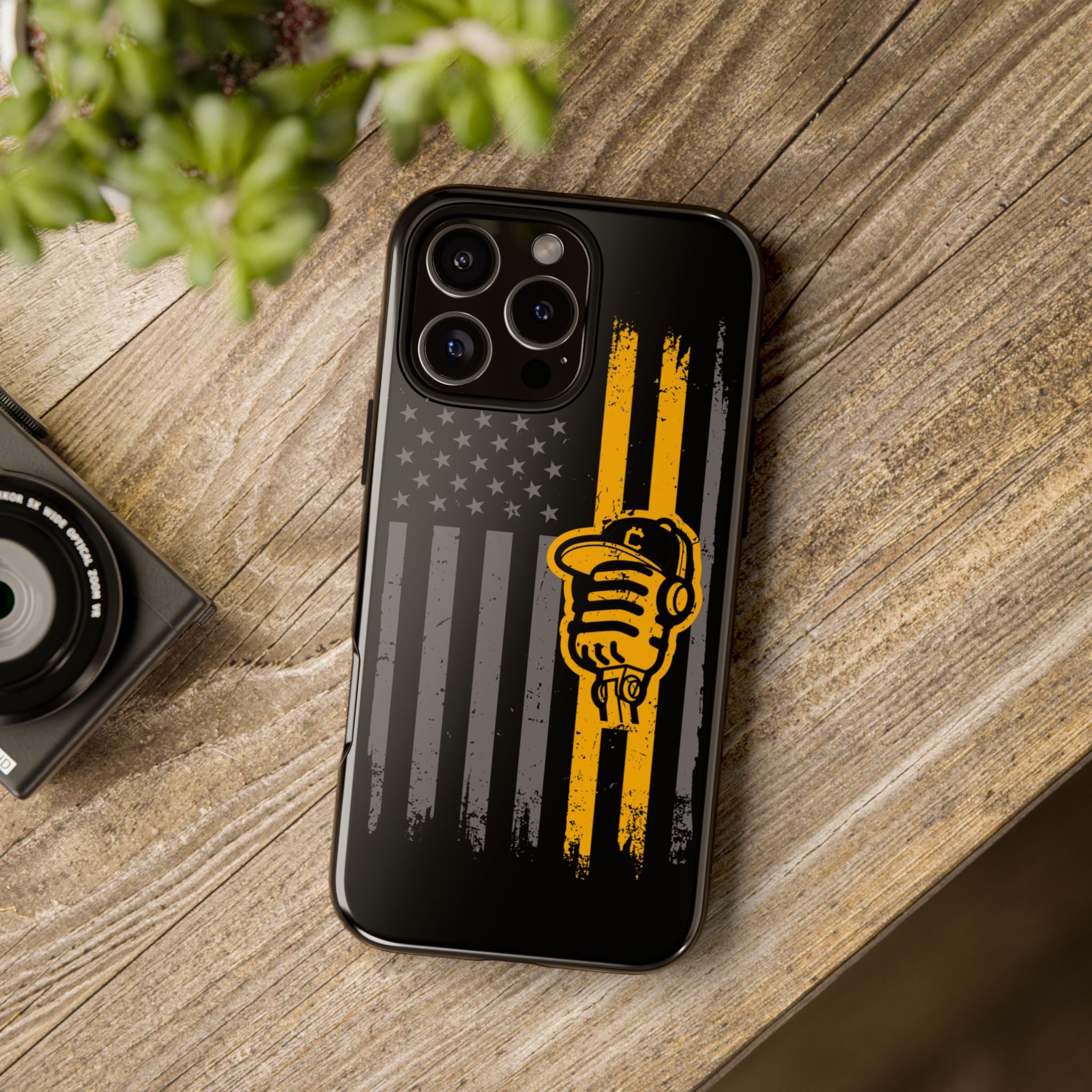 DGC Flag Phone Case (Black) – Stand Tall, Mine Hard
