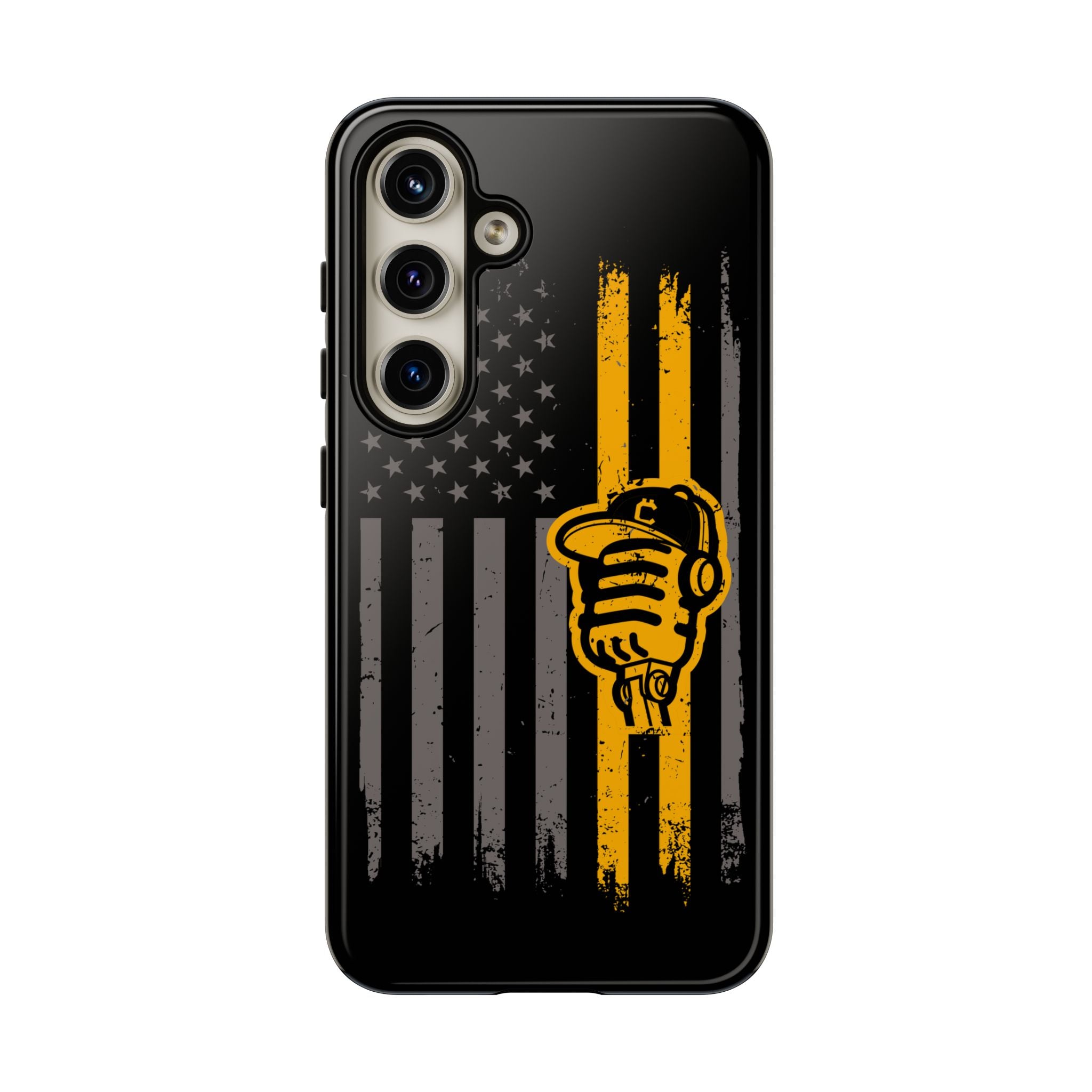 DGC Flag Phone Case (Black) – Stand Tall, Mine Hard