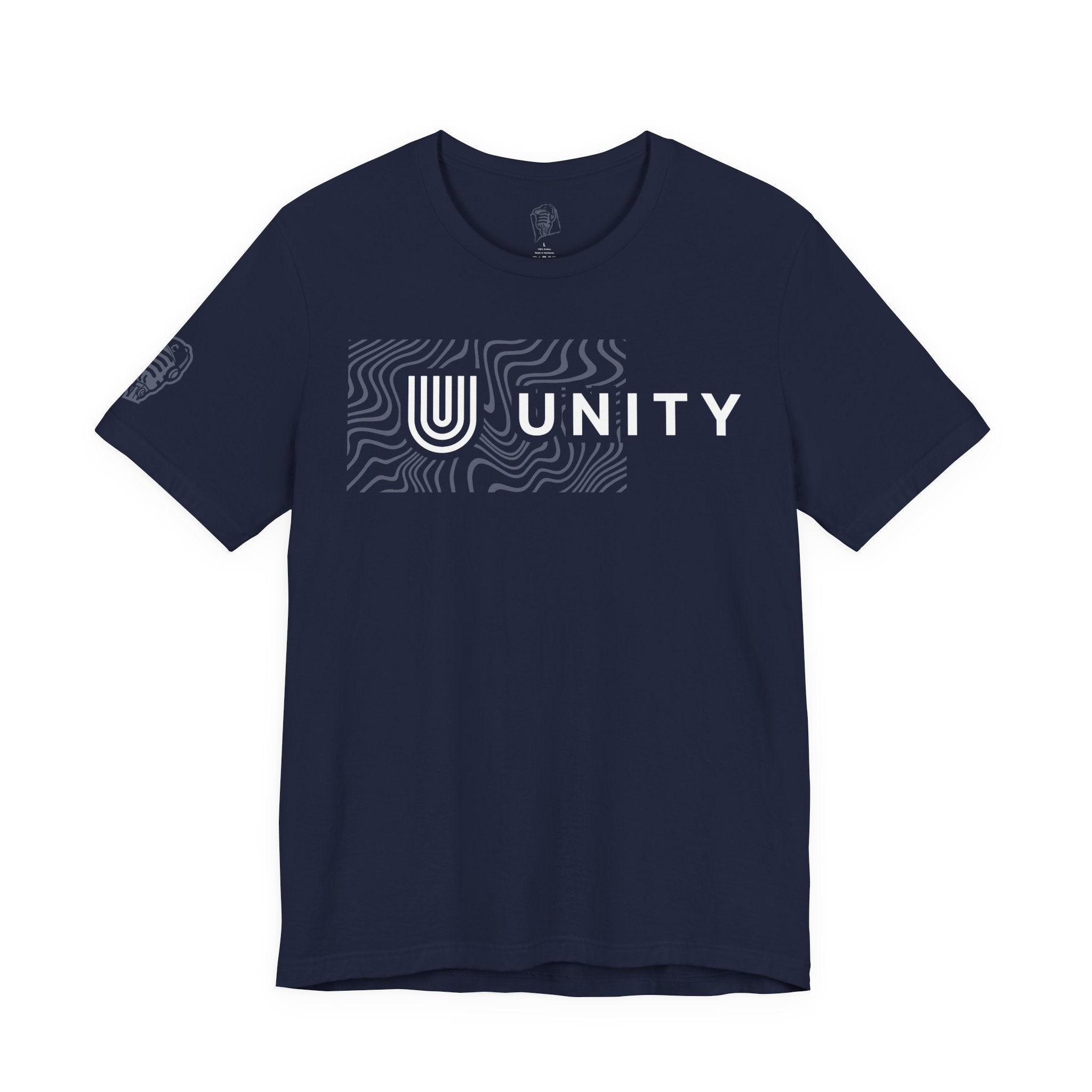 DGC-Unity Wave Tee (Navy) – Ride the Next Crypto Rush