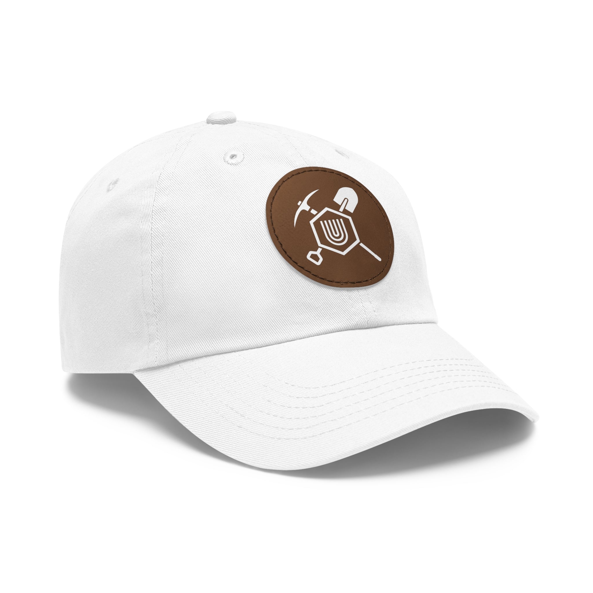 DGC-Unity Miner Dad Hat – Leather Patch, Legendary Look
