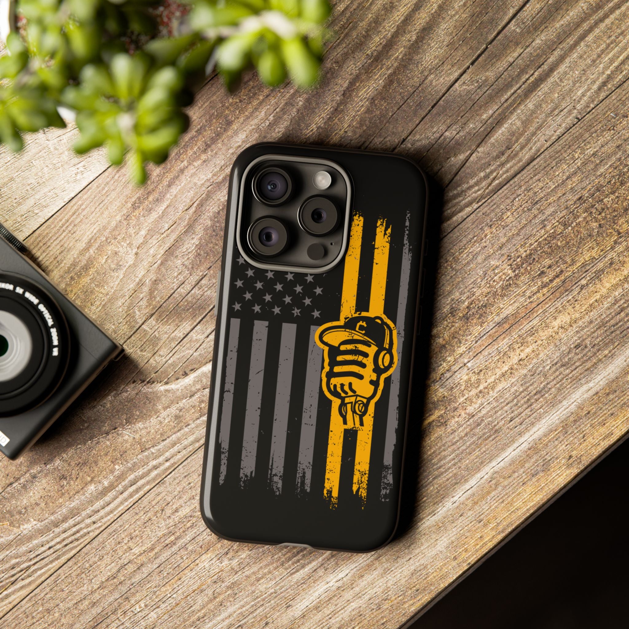 DGC Flag Phone Case (Black) – Stand Tall, Mine Hard
