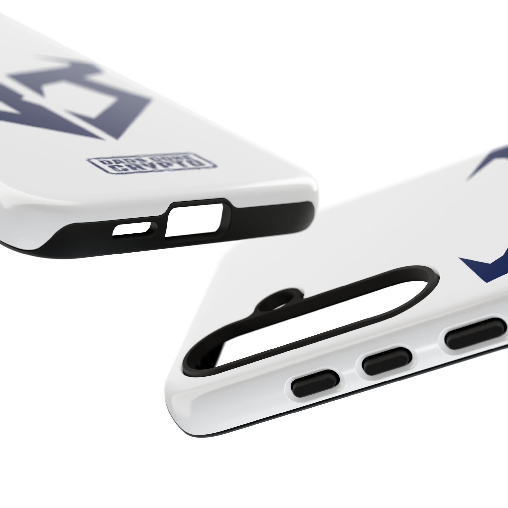 Bullish Dad Phone Case (White) – Built Tough, Just Like You