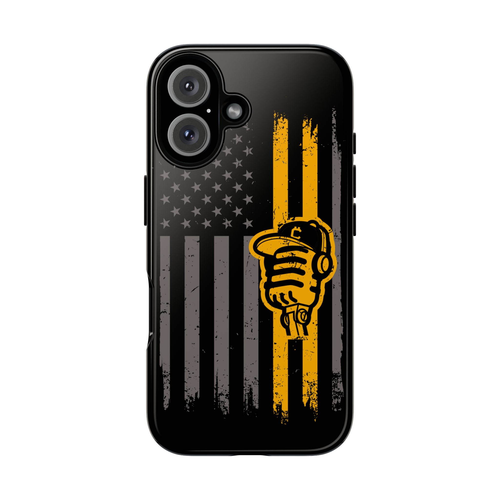 DGC Flag Phone Case (Black) – Stand Tall, Mine Hard