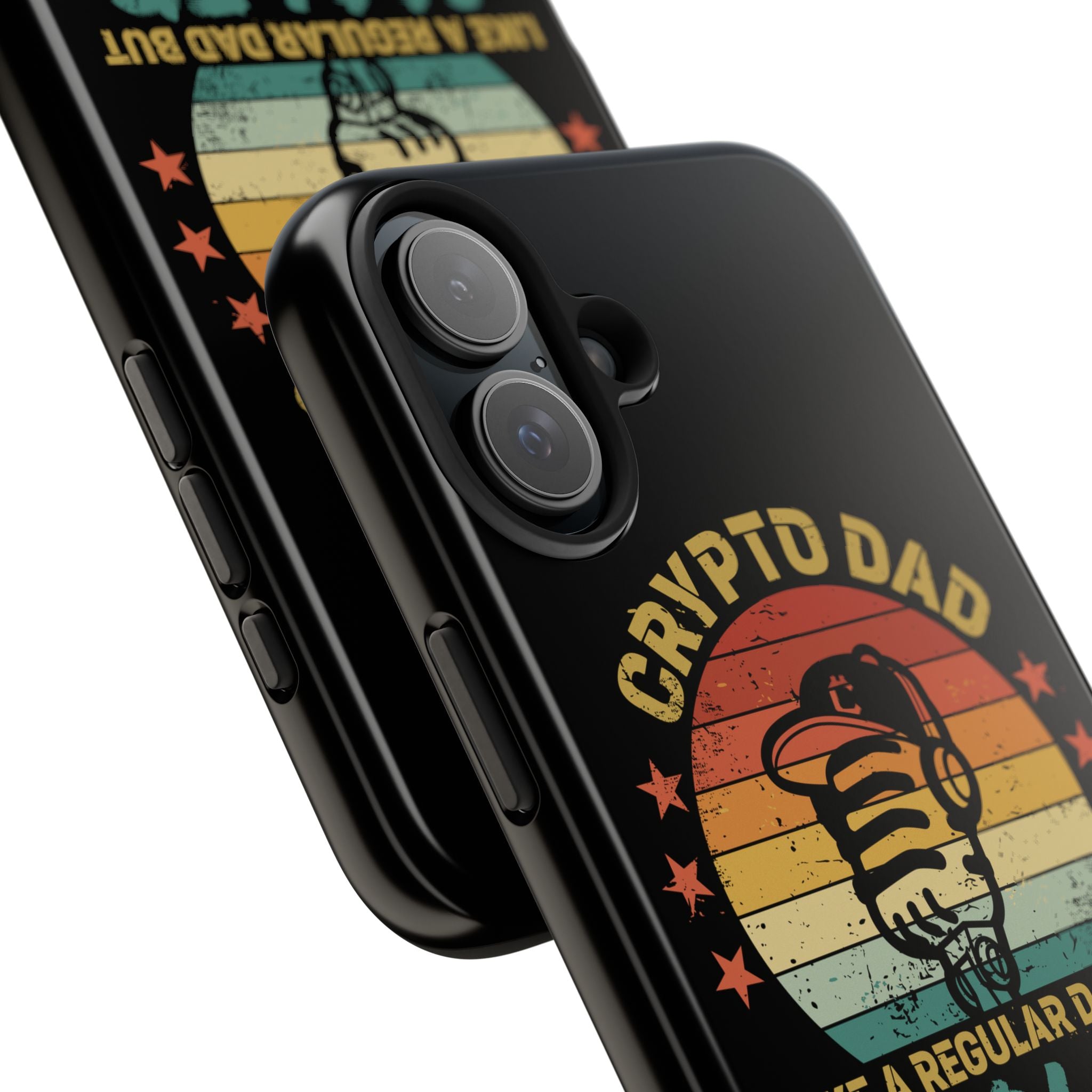 Crypto Dad Phone Case – Like a Regular Dad, But Cooler