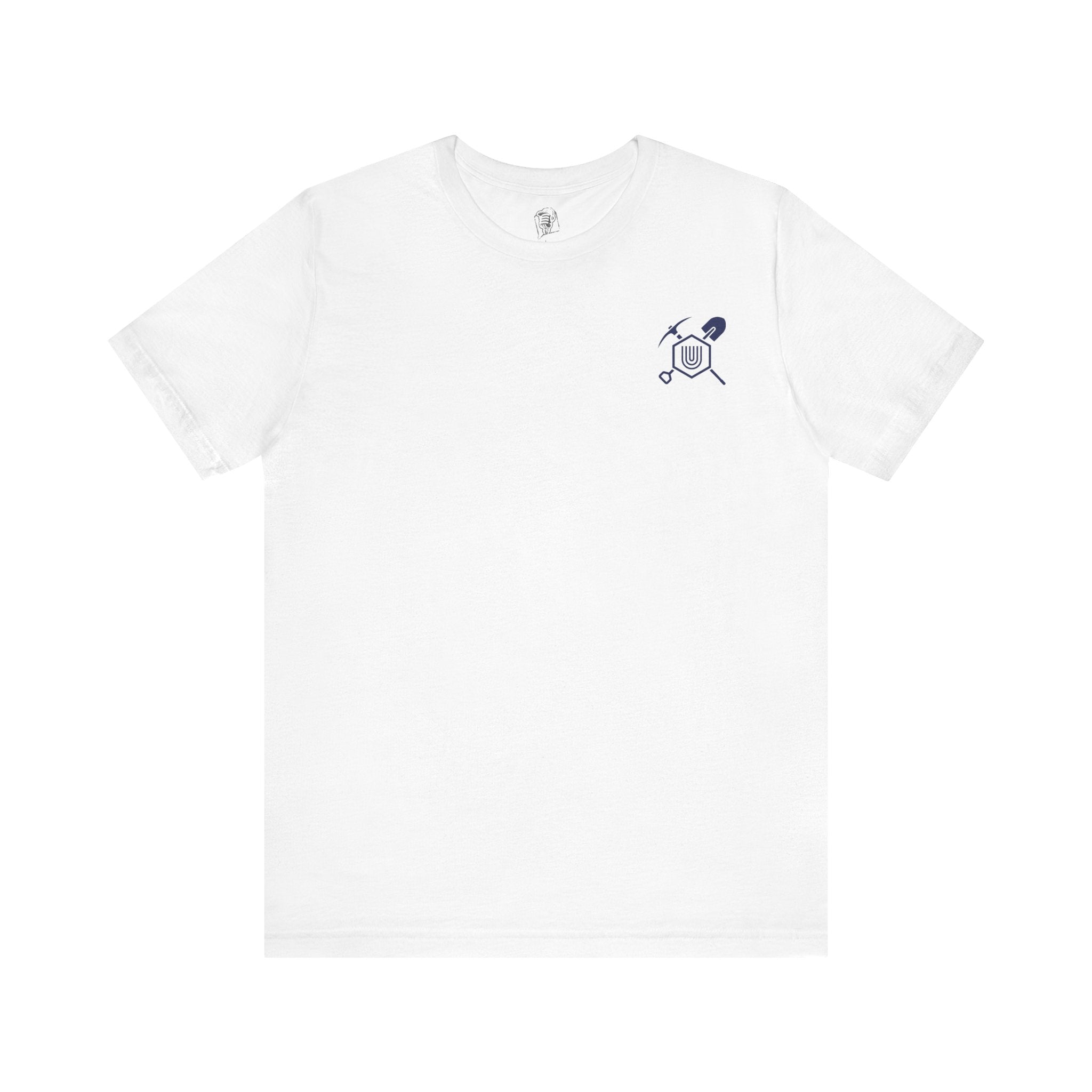 DGC - Unity Miner Tee (White) – Because Your Phone Mines More Than Your Kids Do Chores