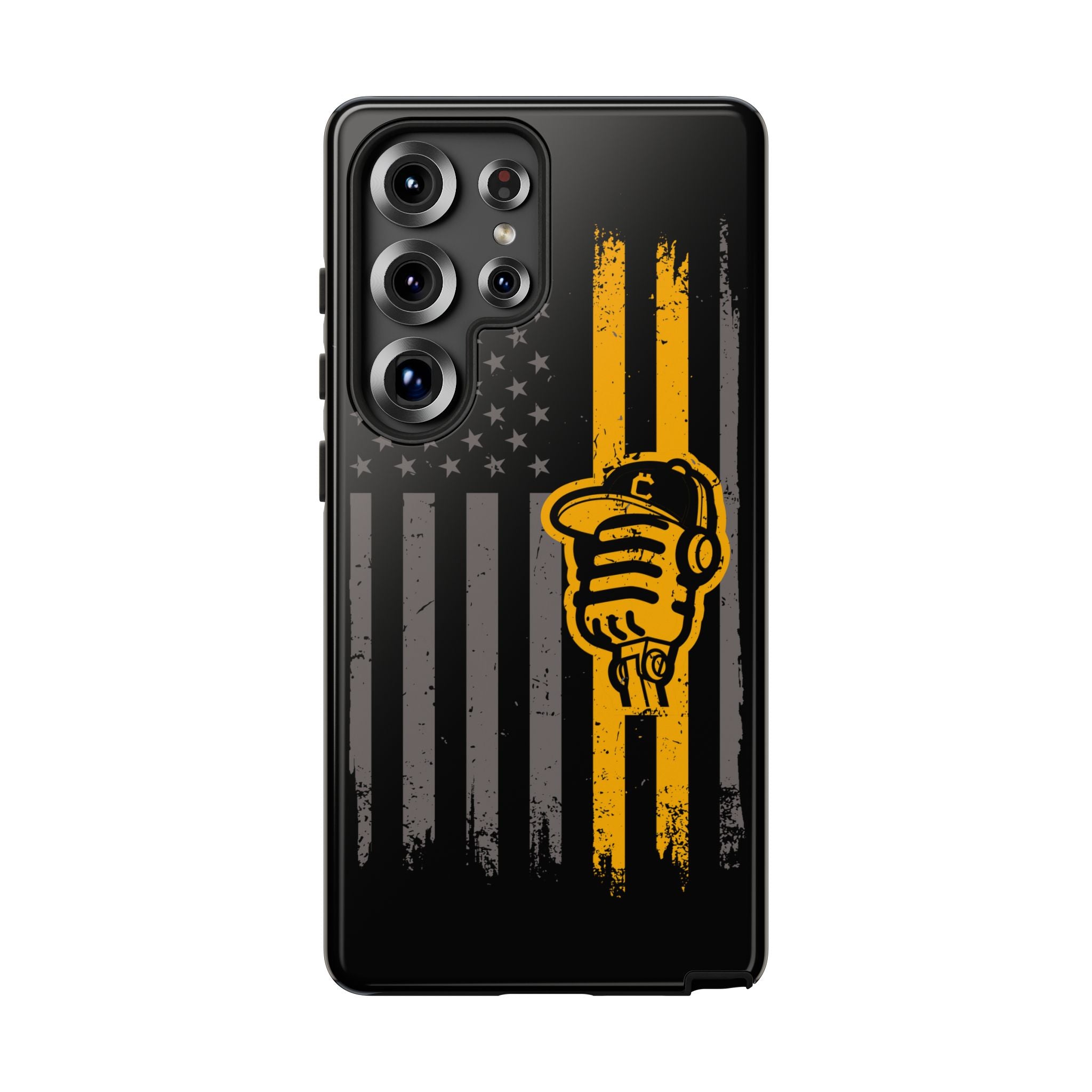 DGC Flag Phone Case (Black) – Stand Tall, Mine Hard