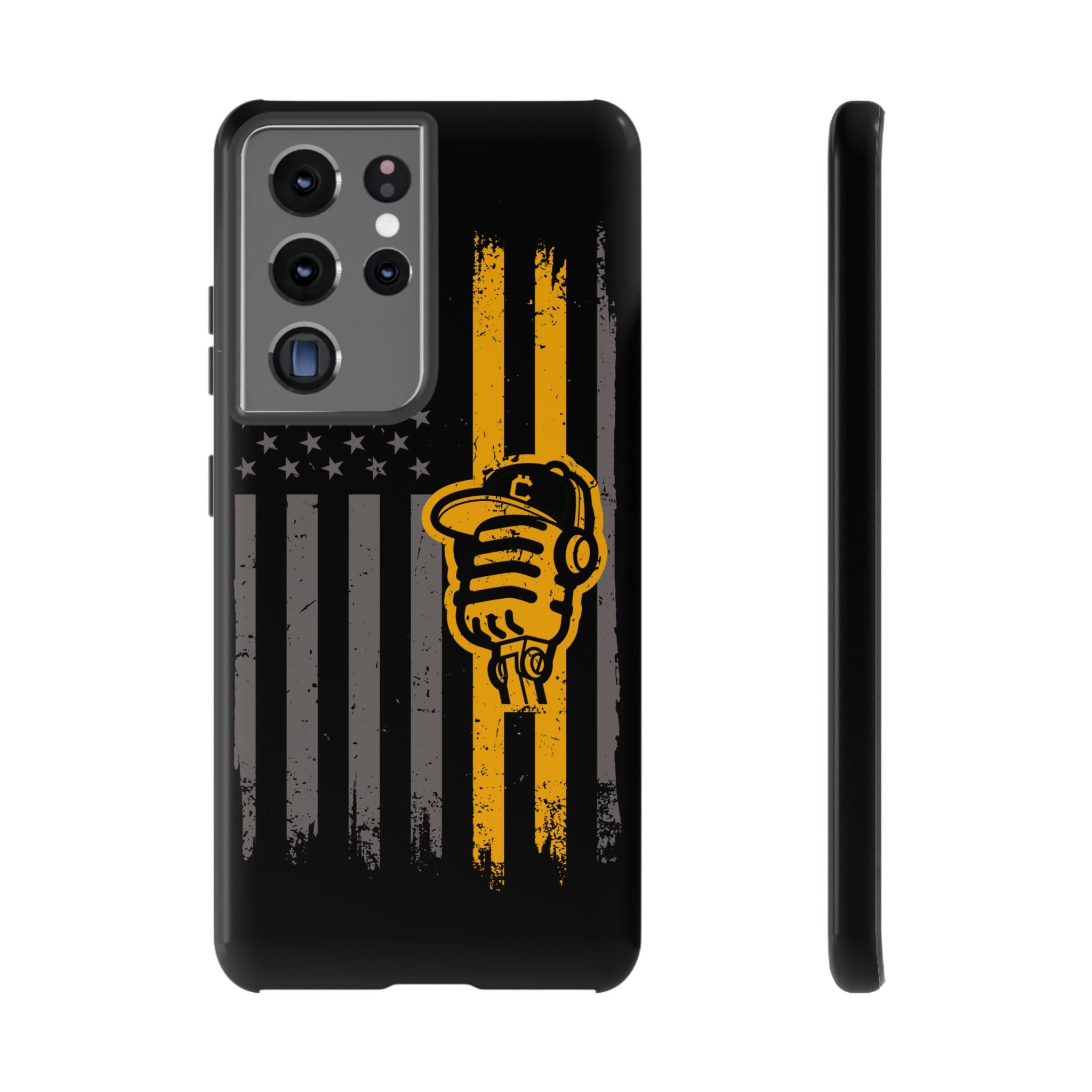 DGC Flag Phone Case (Black) – Stand Tall, Mine Hard