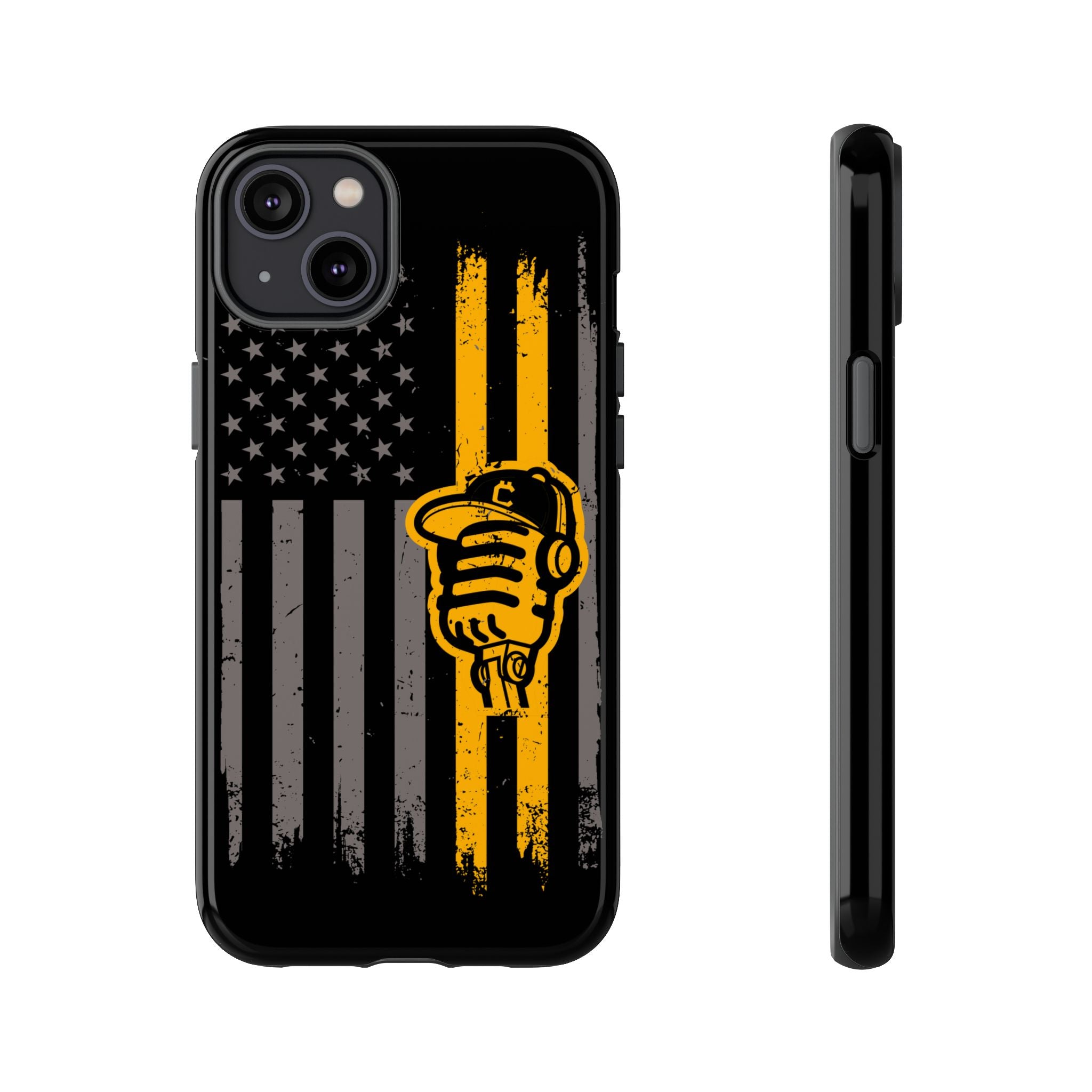 DGC Flag Phone Case (Black) – Stand Tall, Mine Hard