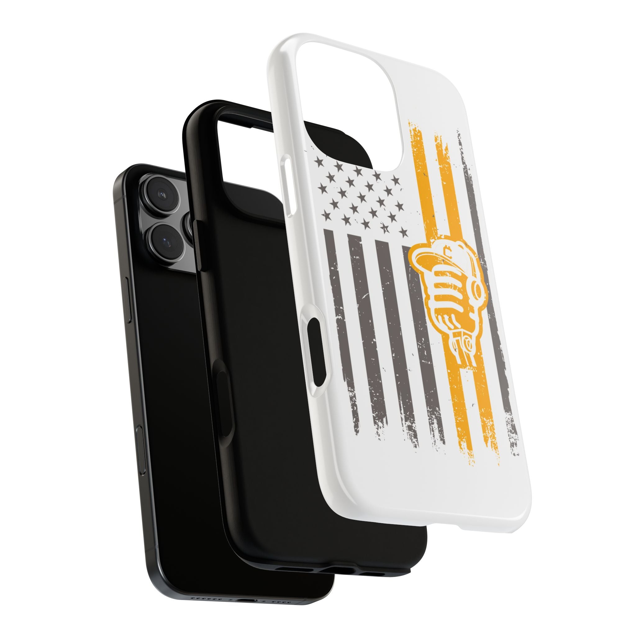 DGC Flag Phone Case (White) – Stand Tall, Mine Hard