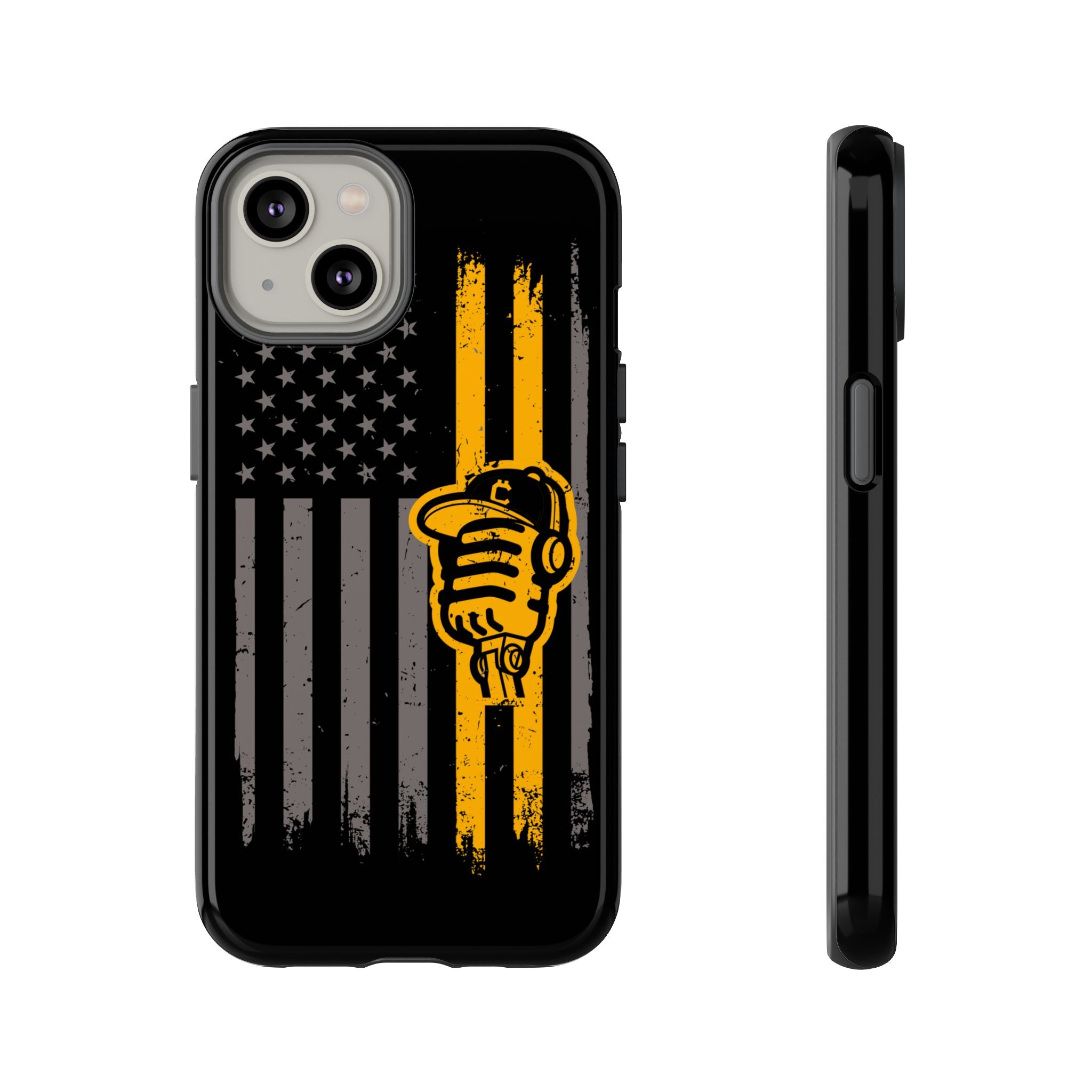 DGC Flag Phone Case (Black) – Stand Tall, Mine Hard