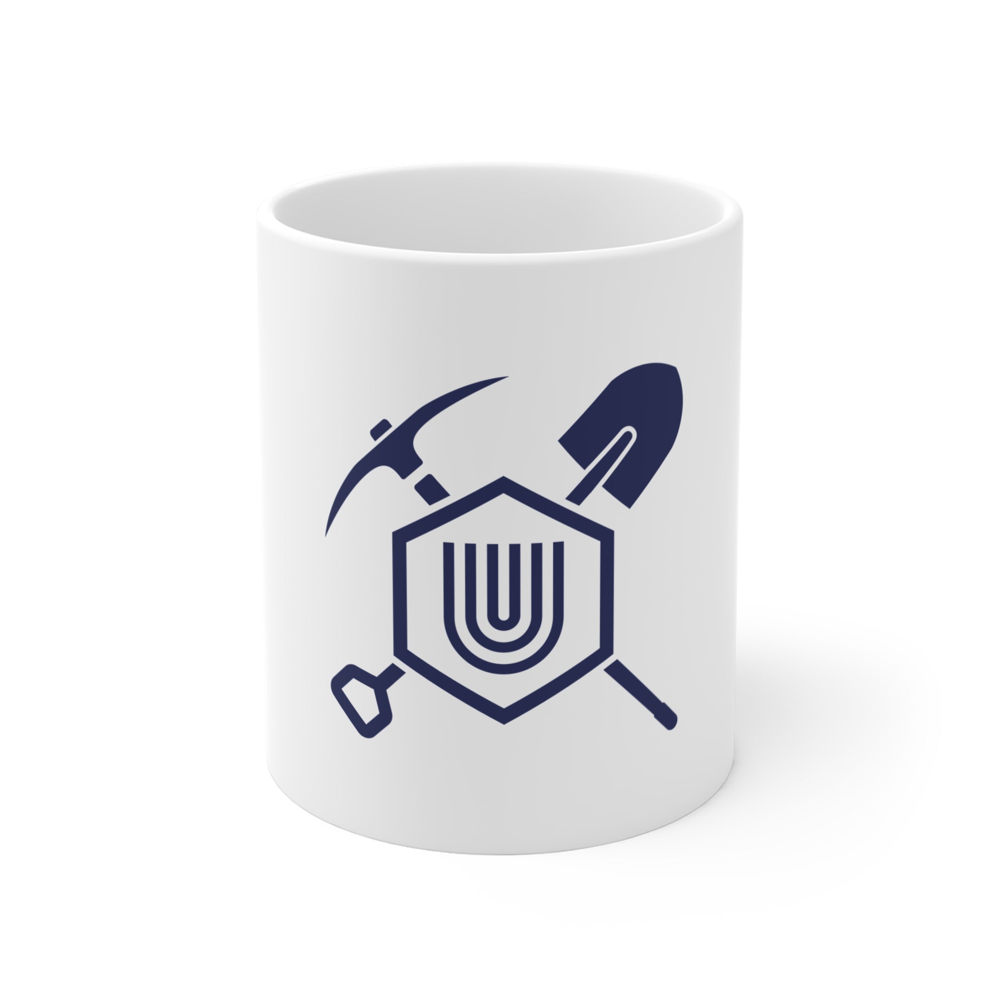 DGC - Unity Miner Mug (white) – Brew Stronger, Mine Smarter