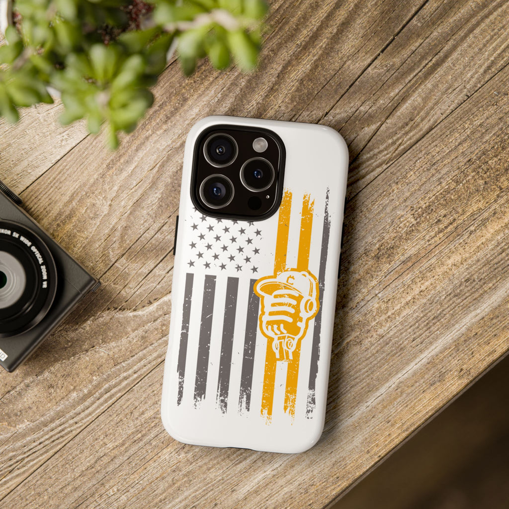 DGC Flag Phone Case (White) – Stand Tall, Mine Hard