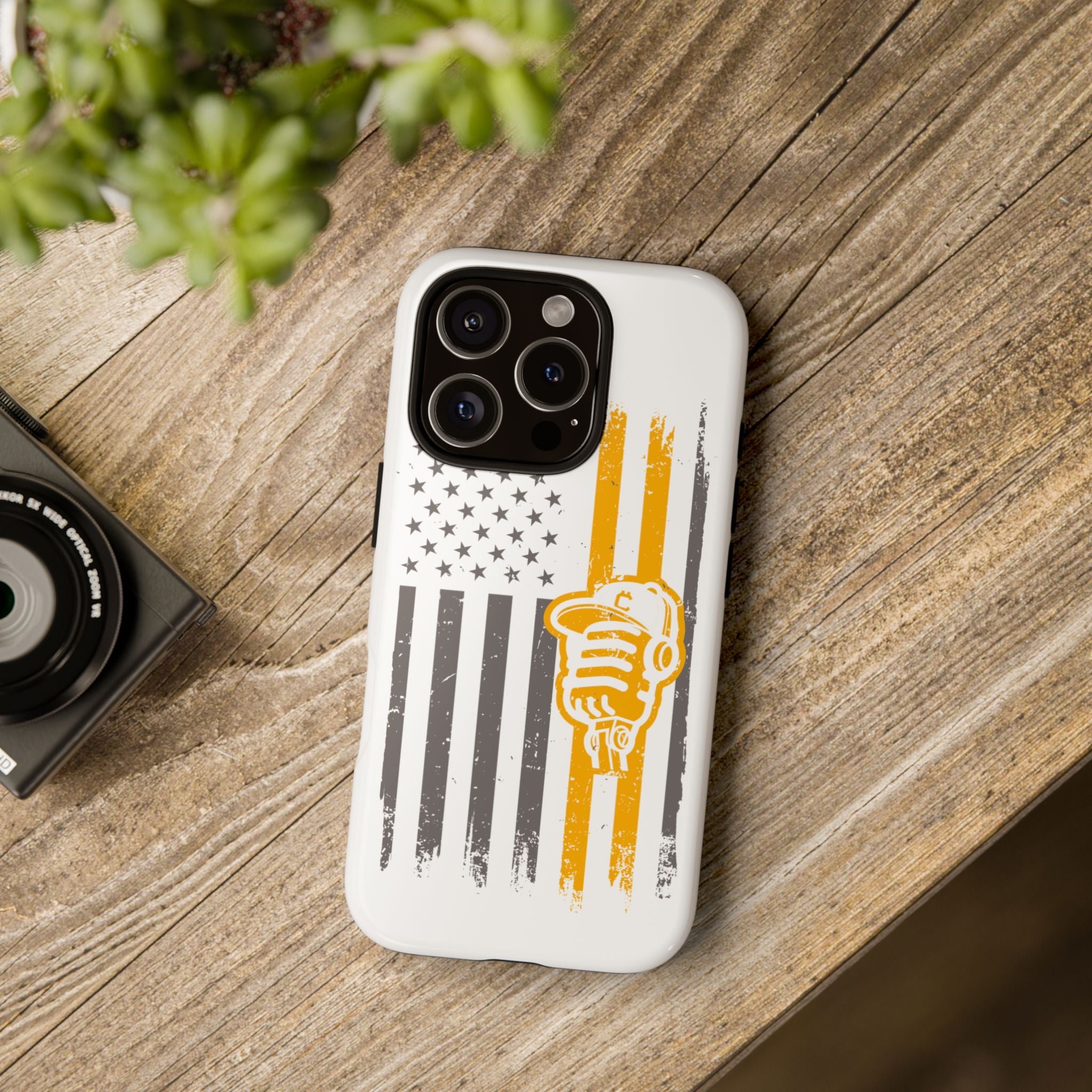 DGC Flag Phone Case (White) – Stand Tall, Mine Hard