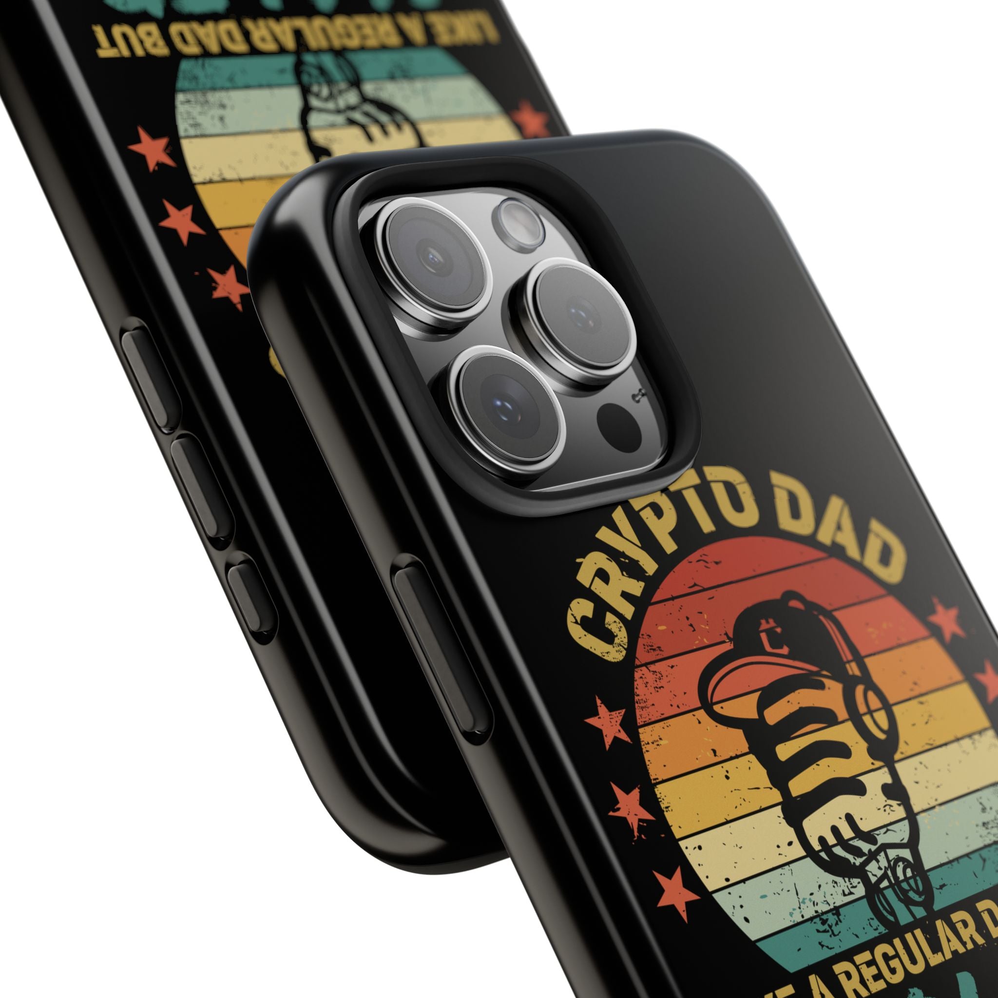 Crypto Dad Phone Case – Like a Regular Dad, But Cooler