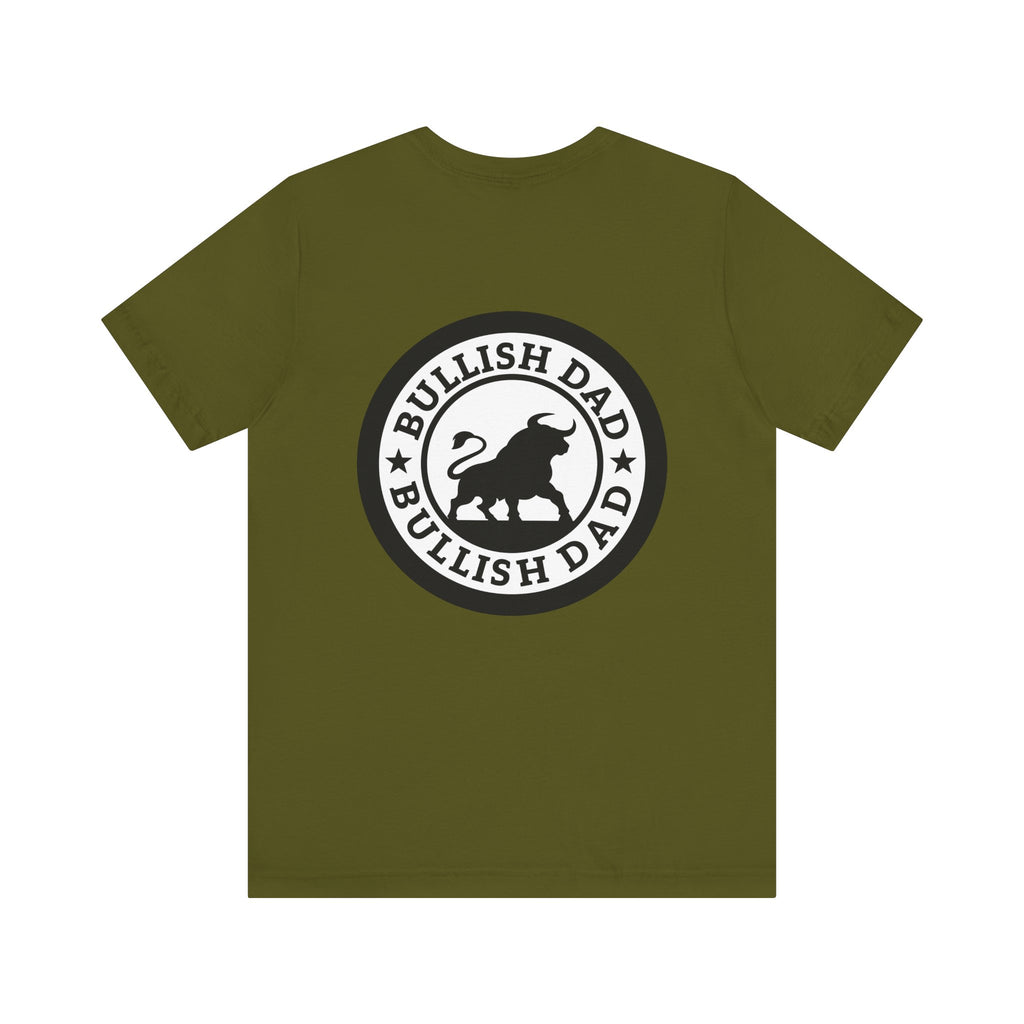 Bullish Dad Seal Tee – Strong Front, Bold Back