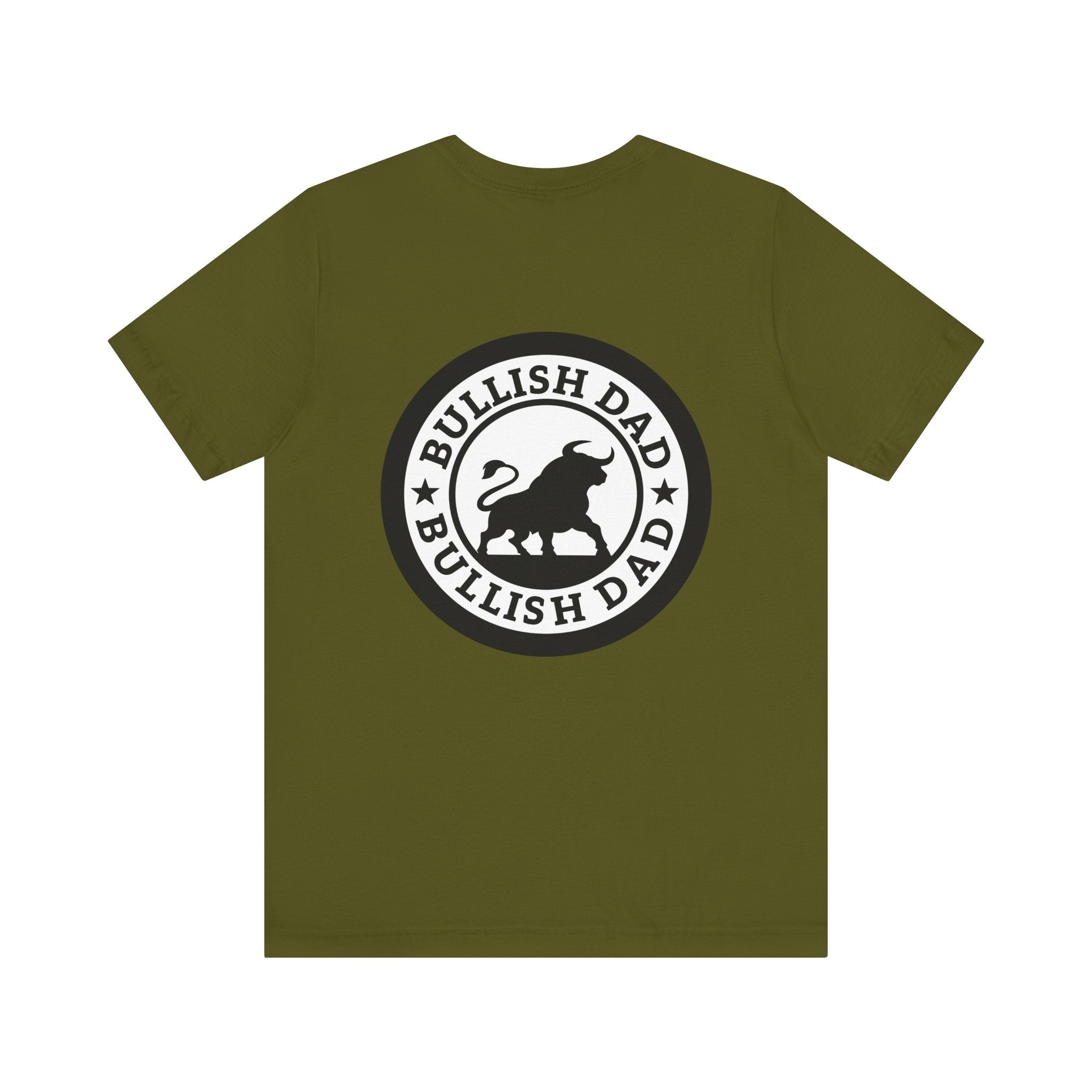 Bullish Dad Seal Tee – Strong Front, Bold Back