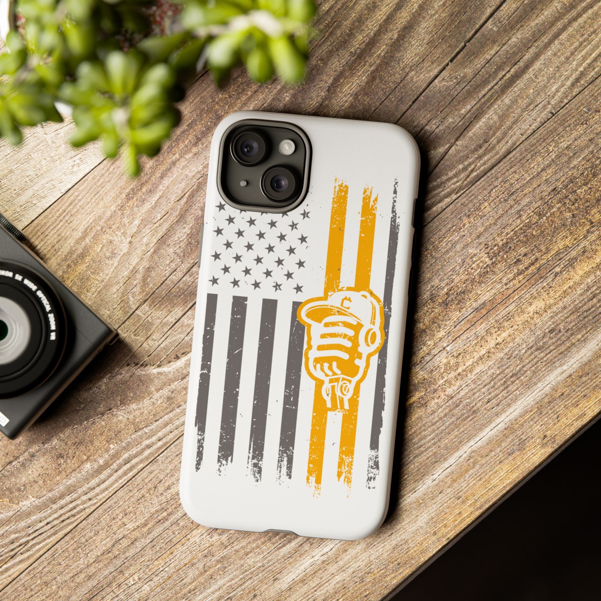 DGC Flag Phone Case (White) – Stand Tall, Mine Hard