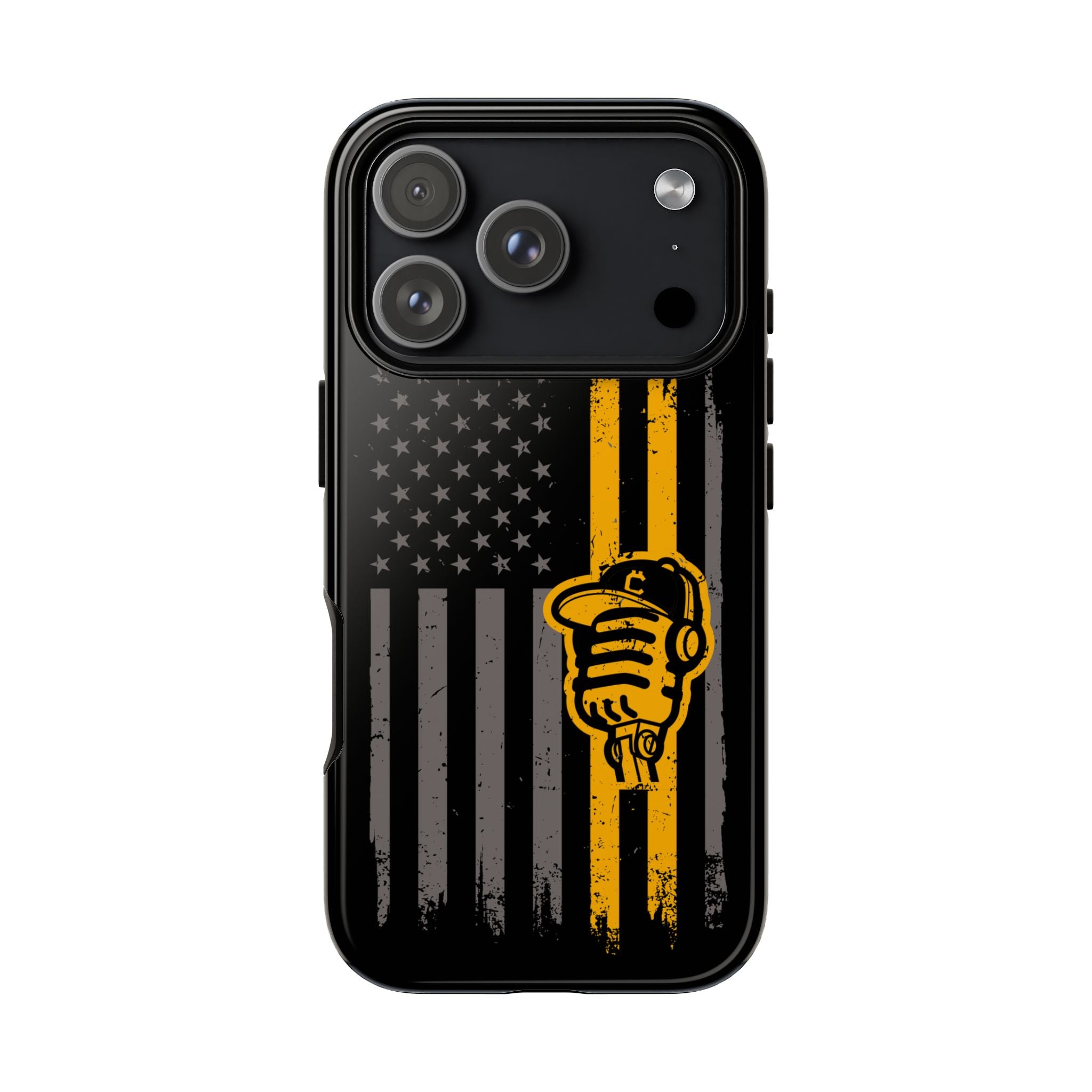 DGC Flag Phone Case (Black) – Stand Tall, Mine Hard