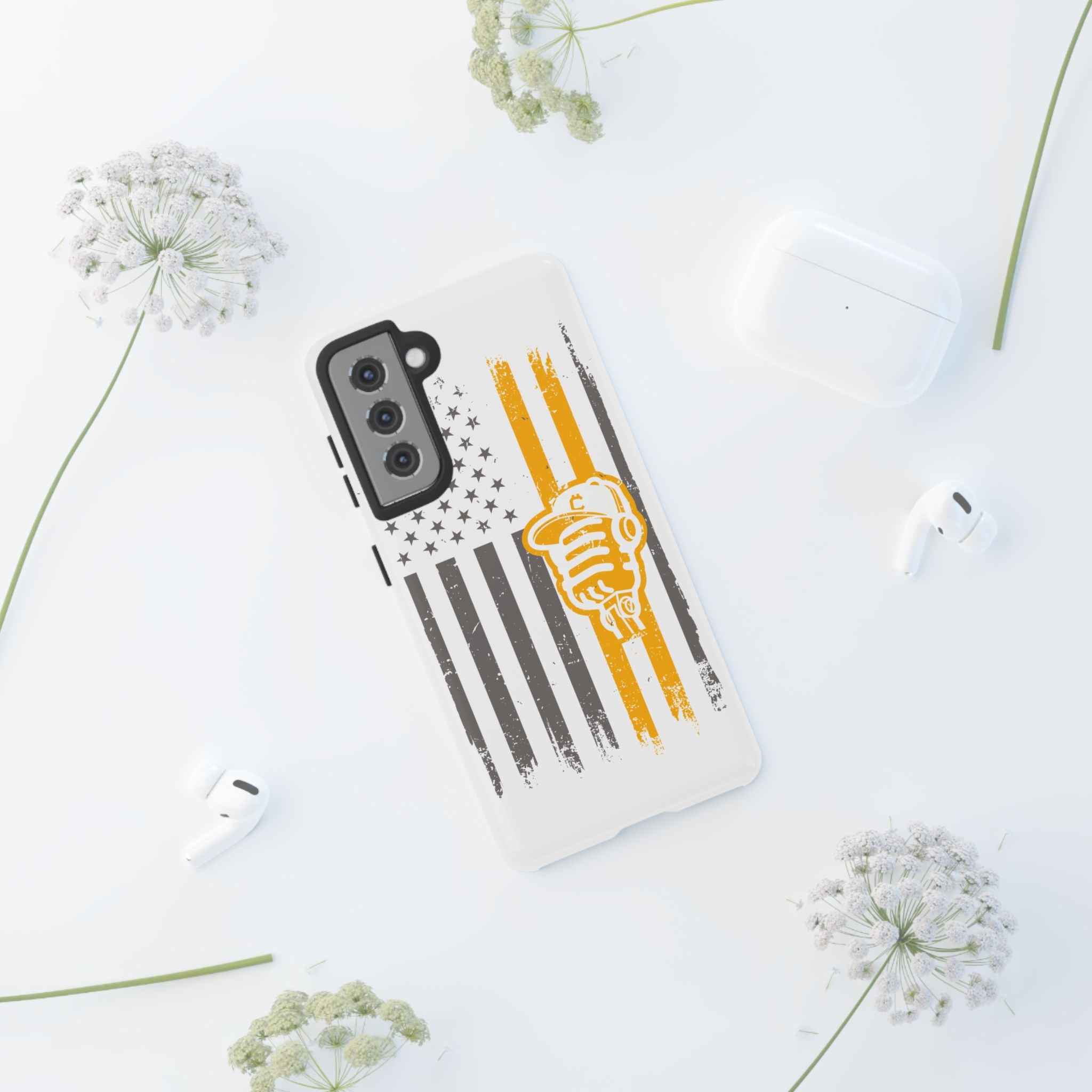 DGC Flag Phone Case (White) – Stand Tall, Mine Hard