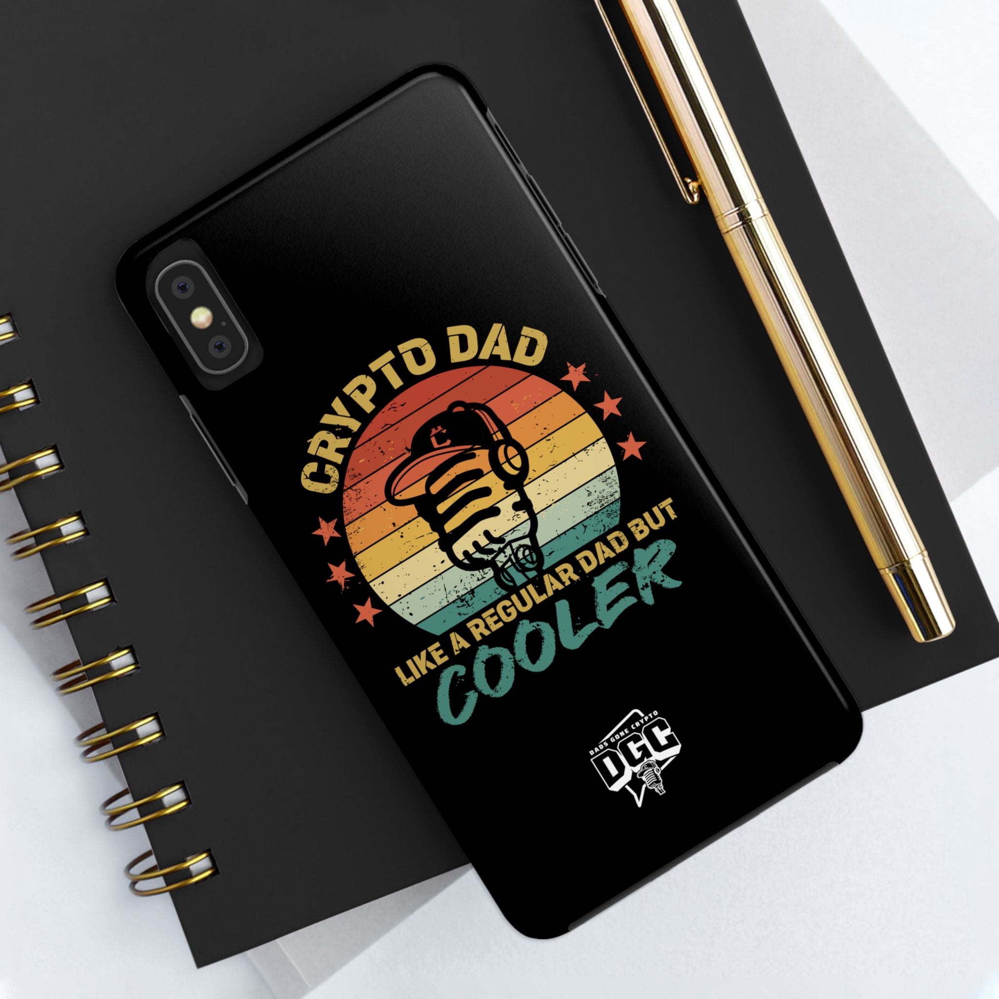 Crypto Dad Phone Case – Like a Regular Dad, But Cooler