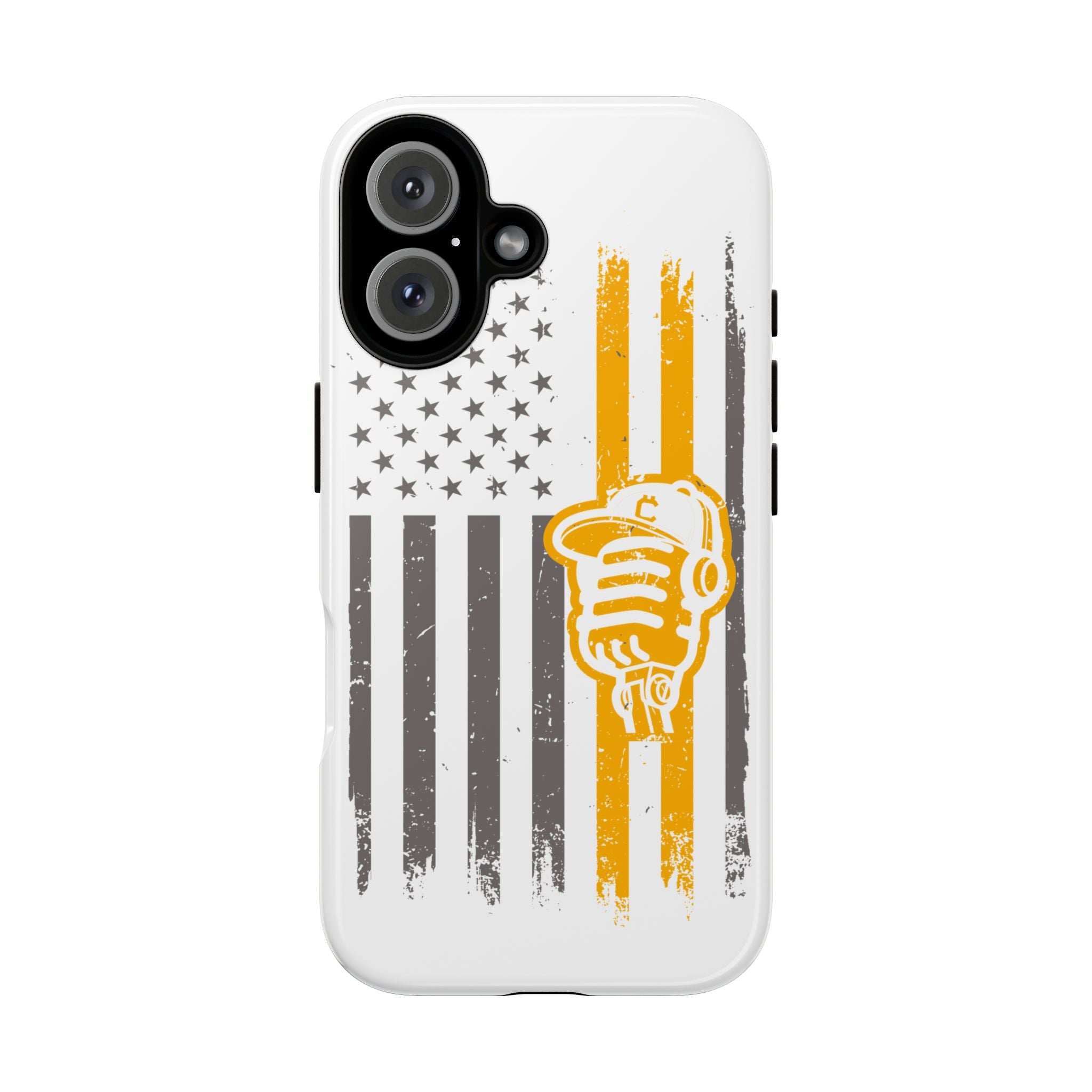 DGC Flag Phone Case (White) – Stand Tall, Mine Hard