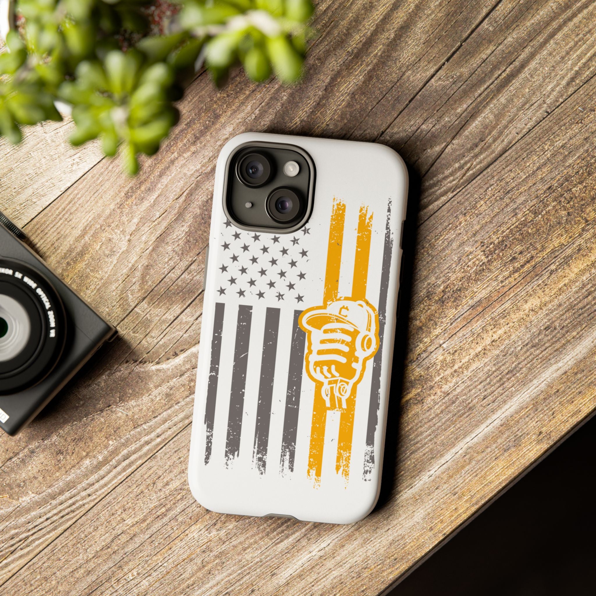 DGC Flag Phone Case (White) – Stand Tall, Mine Hard