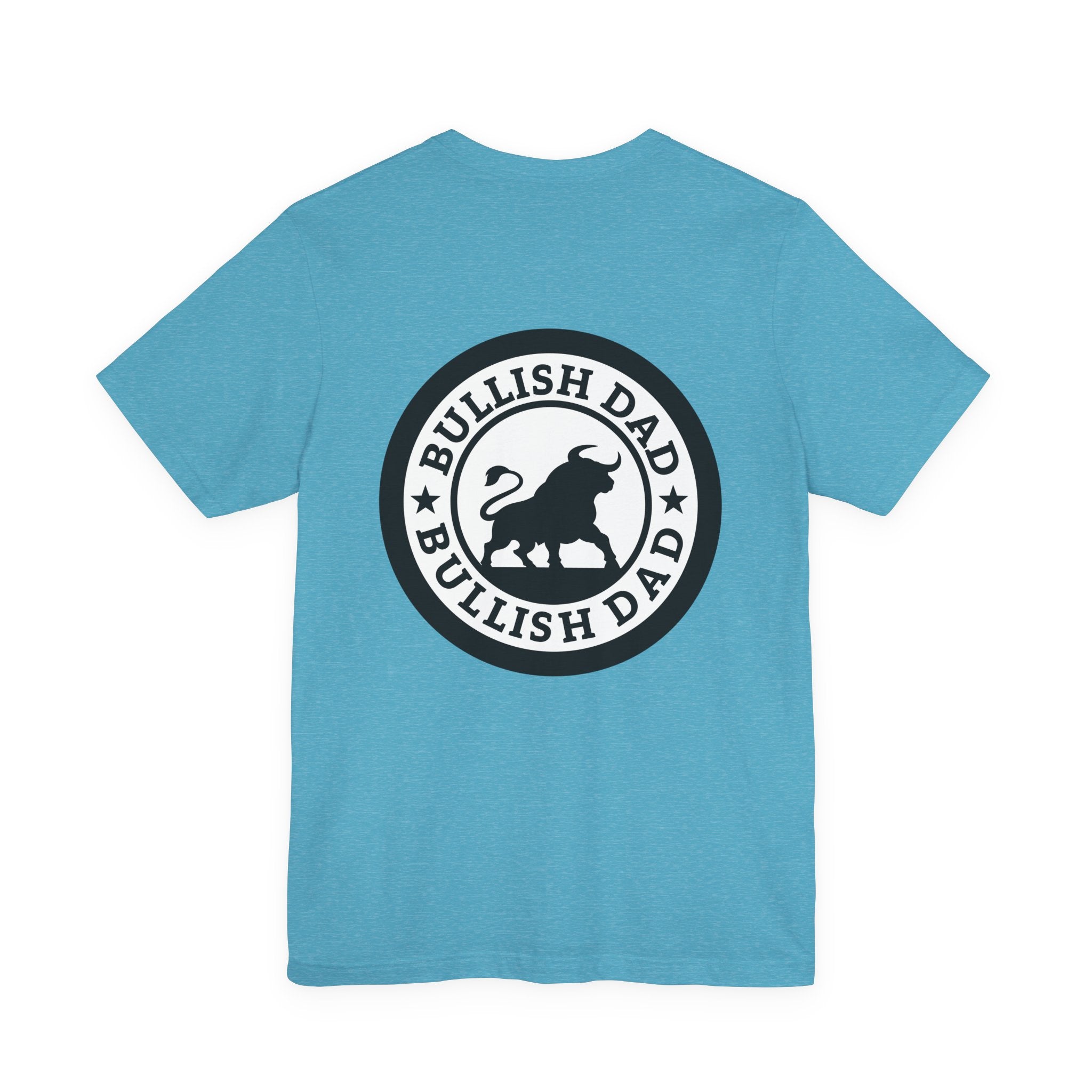 Bullish Dad Seal Tee – Strong Front, Bold Back