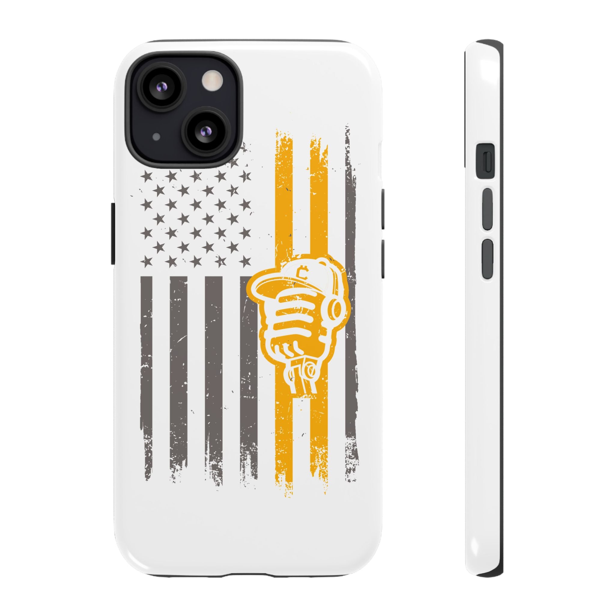 DGC Flag Phone Case (White) – Stand Tall, Mine Hard