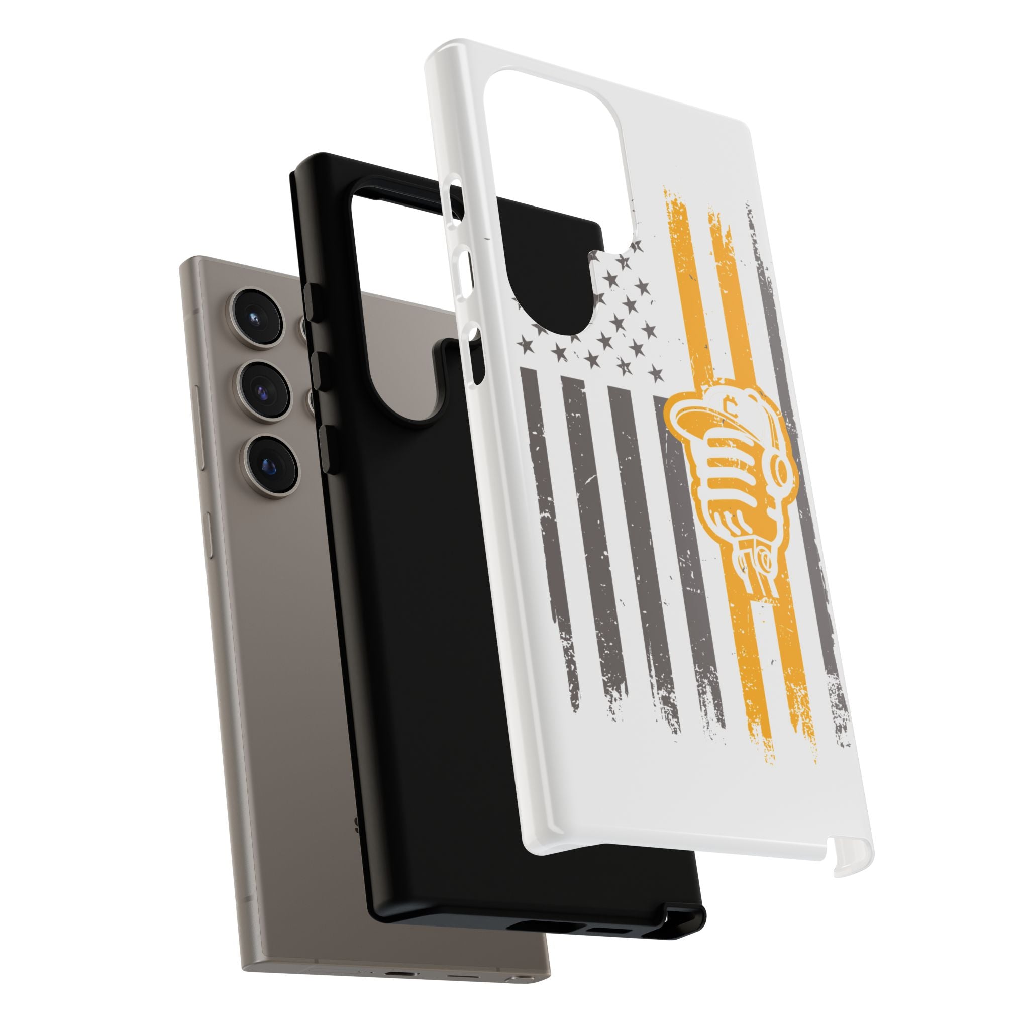 DGC Flag Phone Case (White) – Stand Tall, Mine Hard