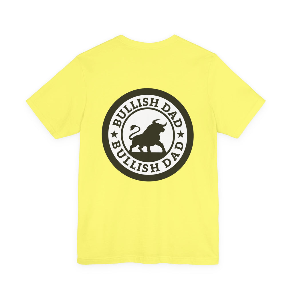 Bullish Dad Seal Tee – Strong Front, Bold Back