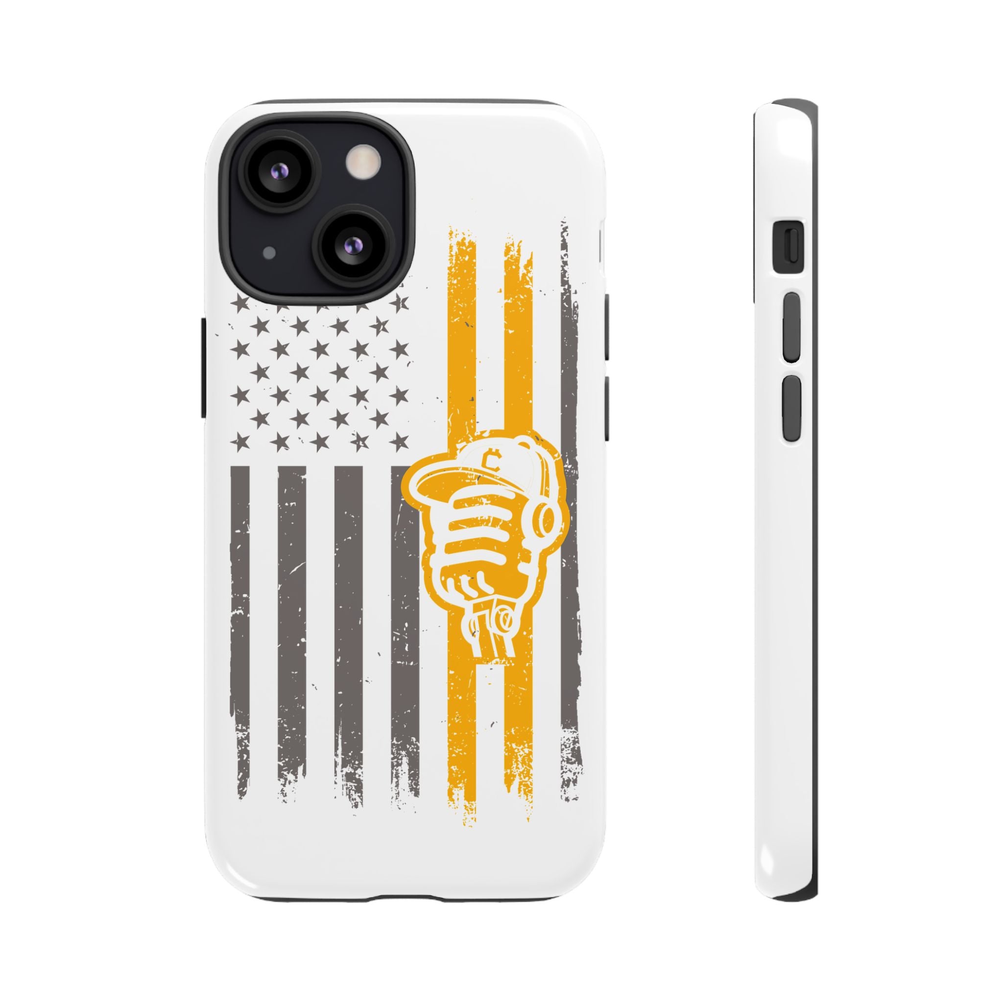 DGC Flag Phone Case (White) – Stand Tall, Mine Hard