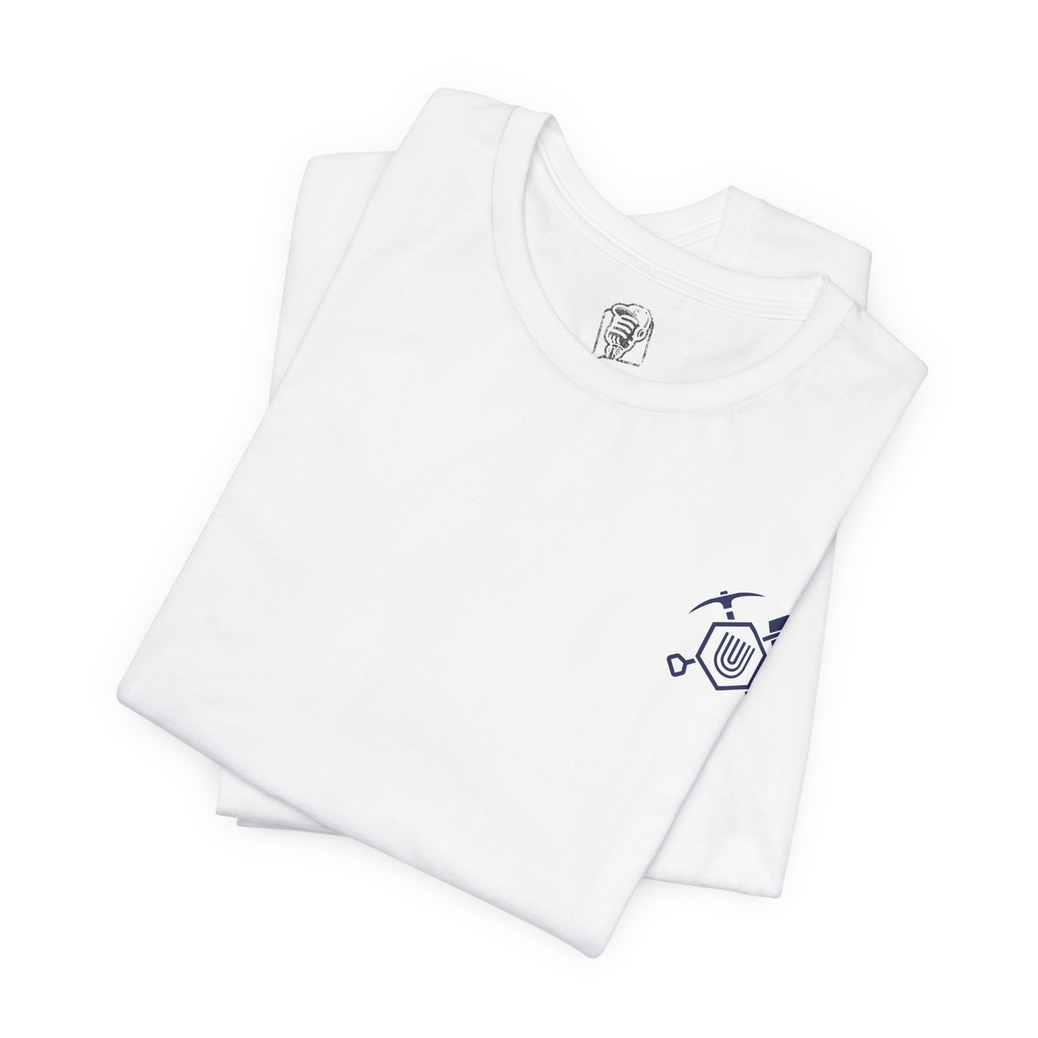 DGC - Unity Miner Tee (White) – Because Your Phone Mines More Than Your Kids Do Chores