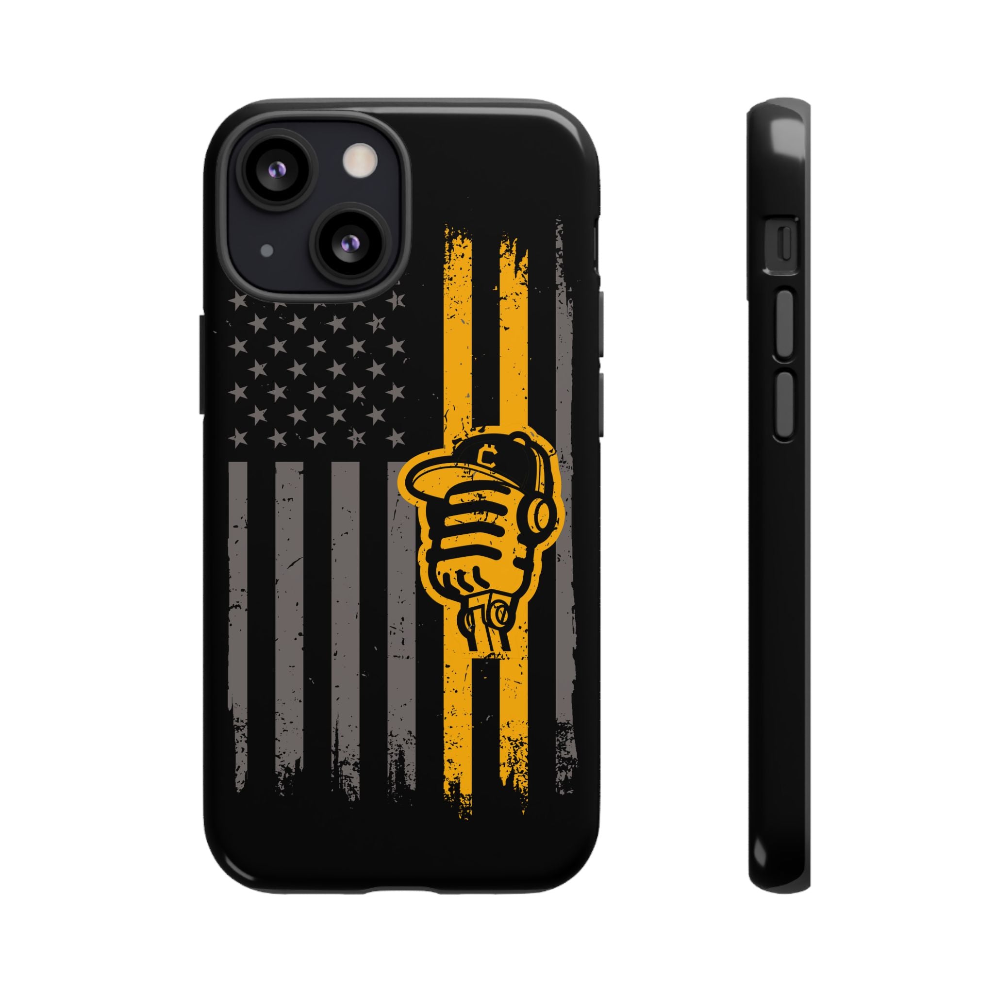 DGC Flag Phone Case (Black) – Stand Tall, Mine Hard