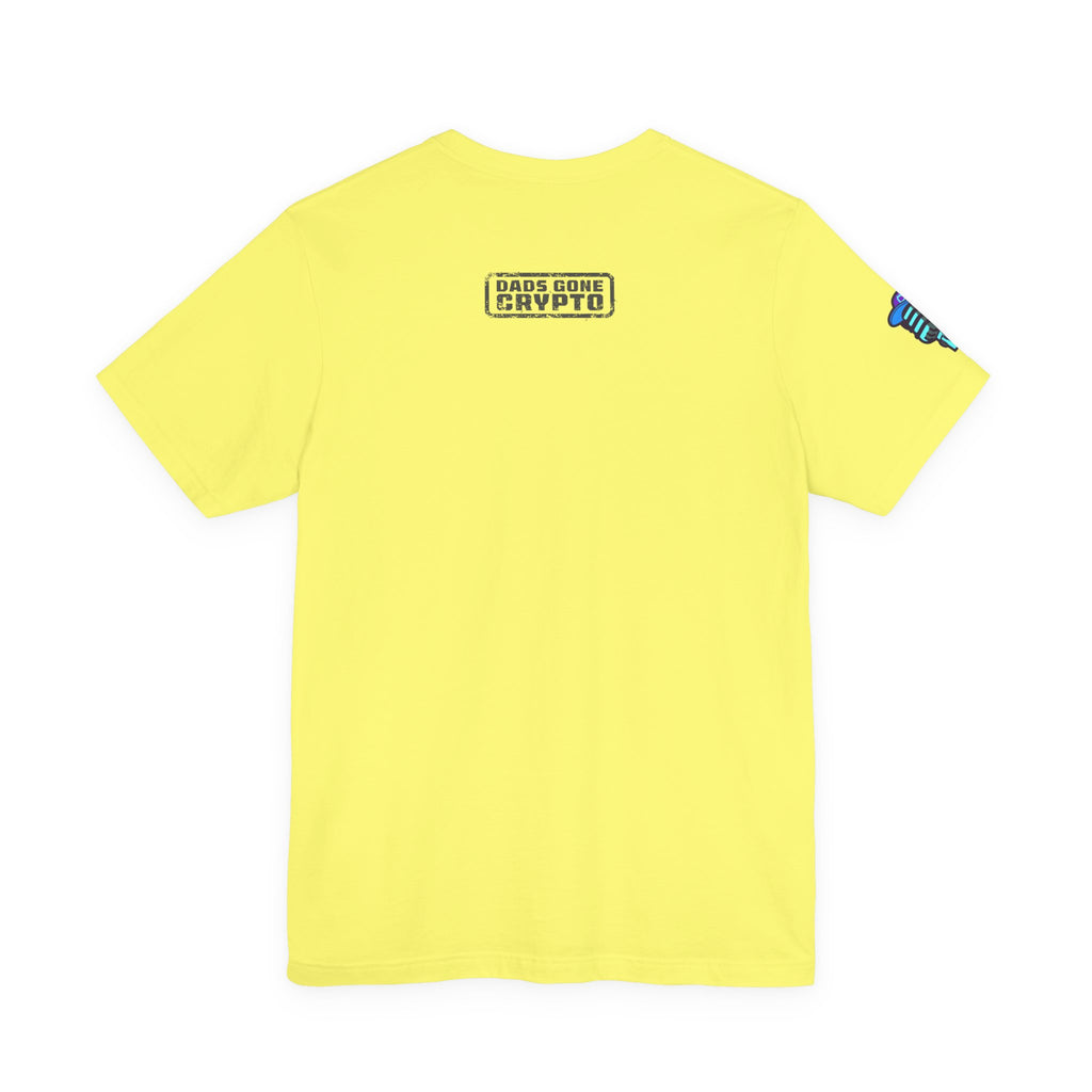 Crypto Dad Sunset Tee – Like a Regular Dad, But Cooler