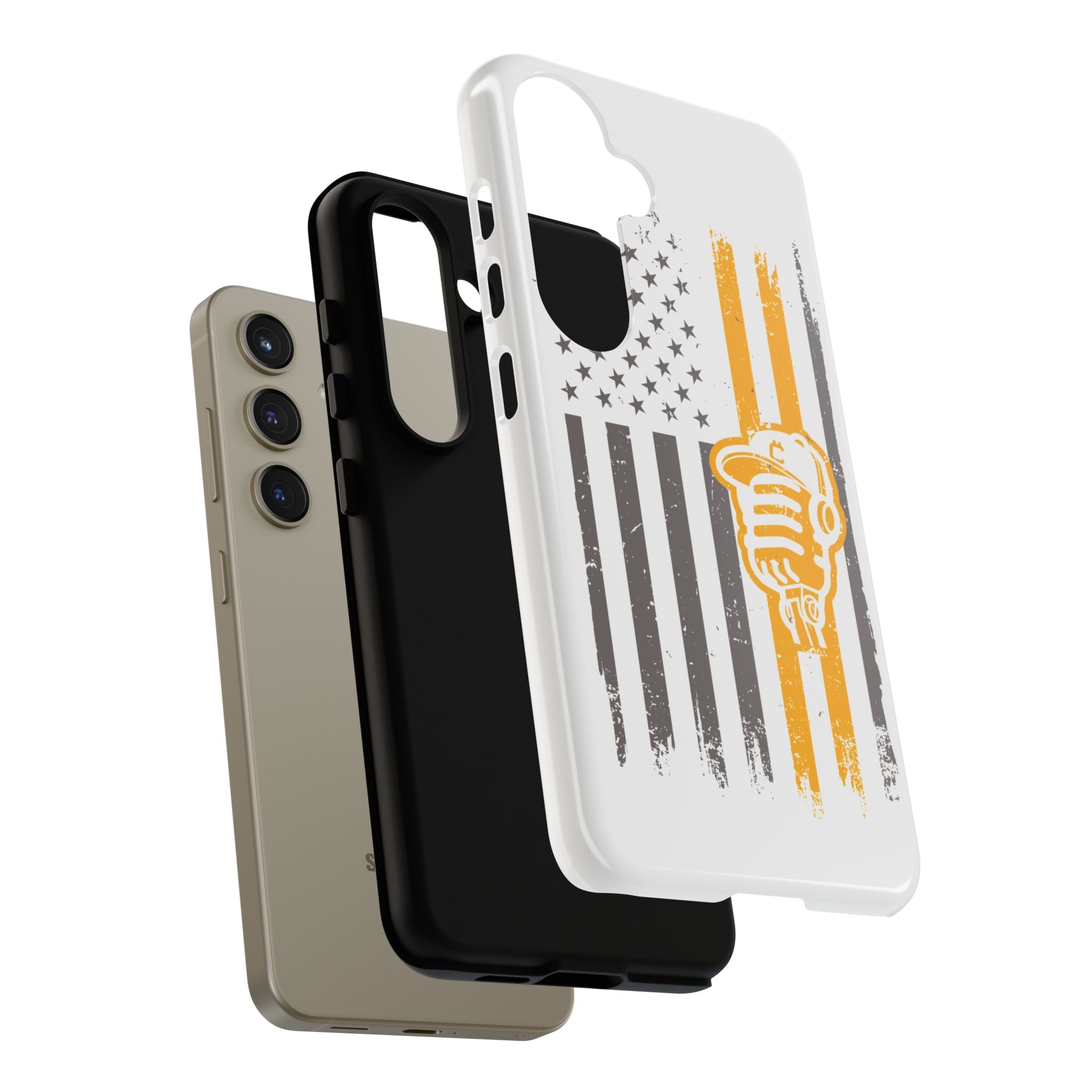 DGC Flag Phone Case (White) – Stand Tall, Mine Hard