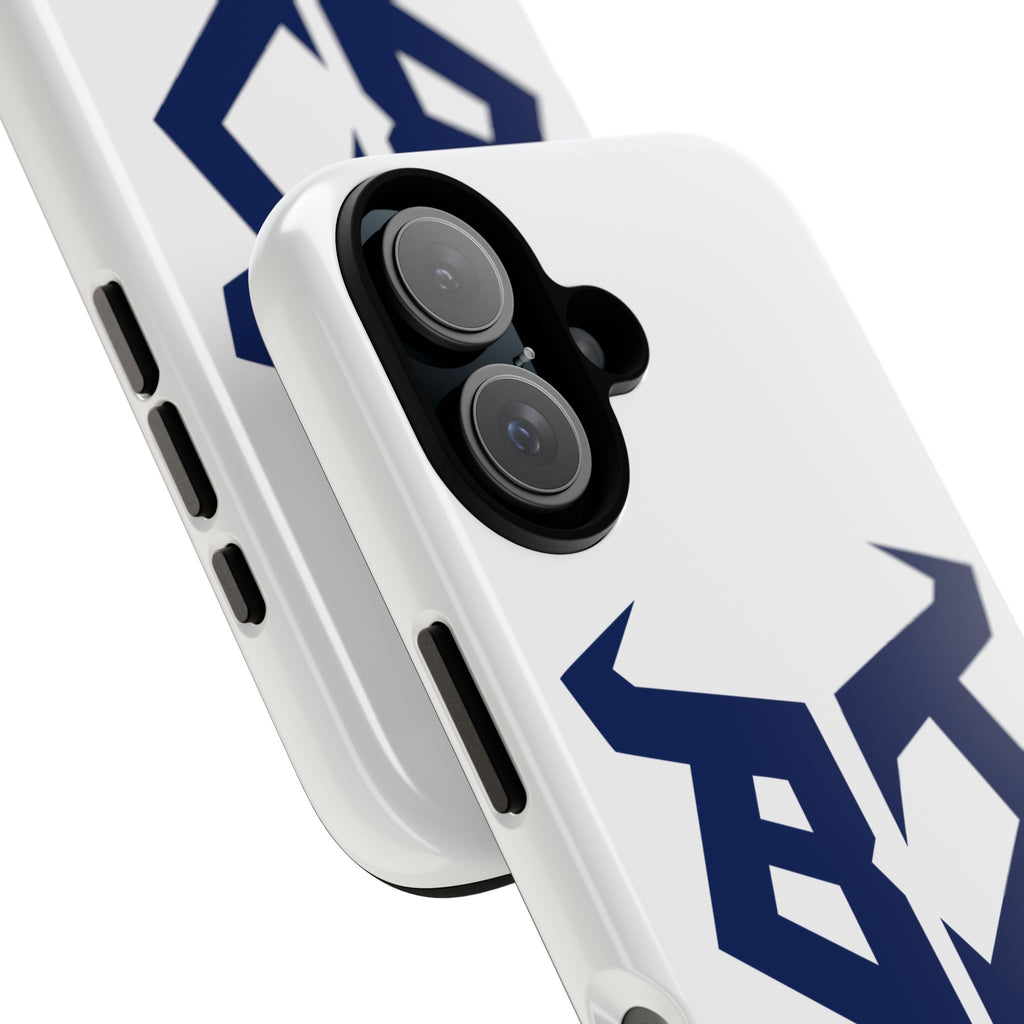 Bullish Dad Phone Case (White) – Built Tough, Just Like You