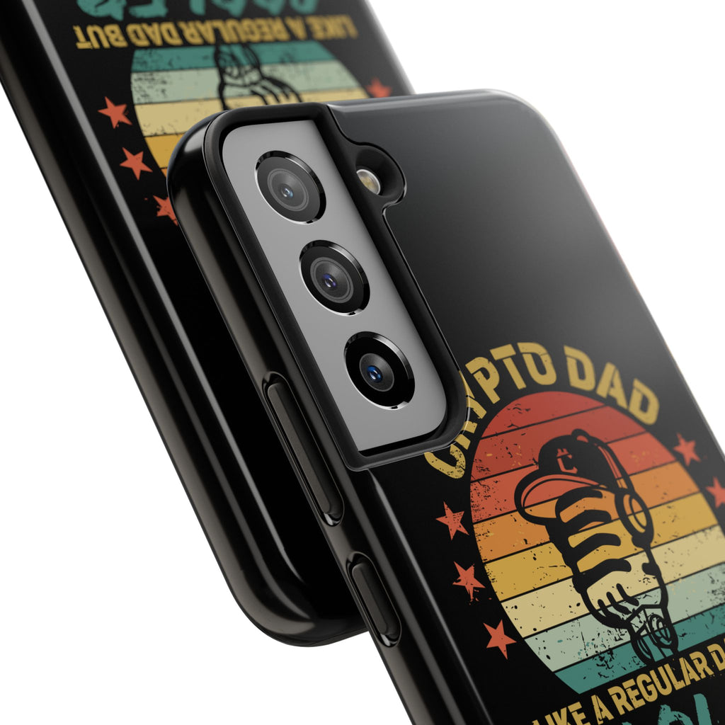 Crypto Dad Phone Case – Like a Regular Dad, But Cooler