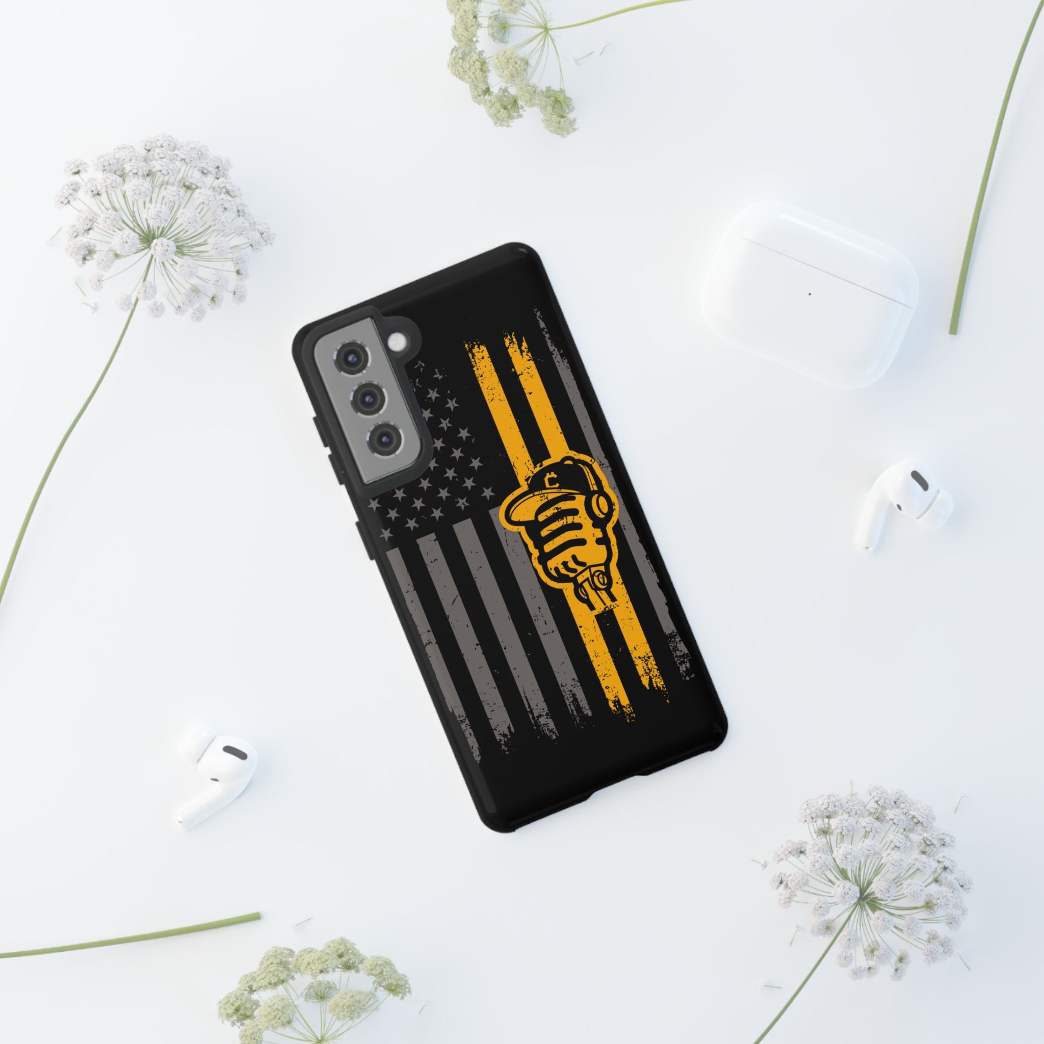 DGC Flag Phone Case (Black) – Stand Tall, Mine Hard