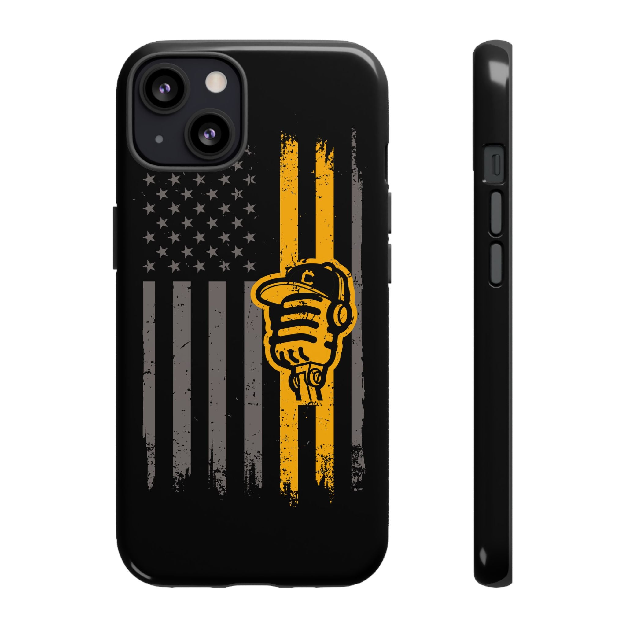 DGC Flag Phone Case (Black) – Stand Tall, Mine Hard