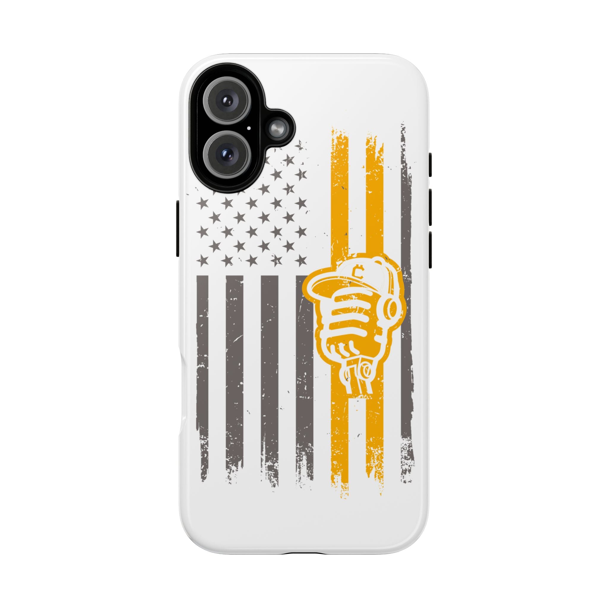 DGC Flag Phone Case (White) – Stand Tall, Mine Hard