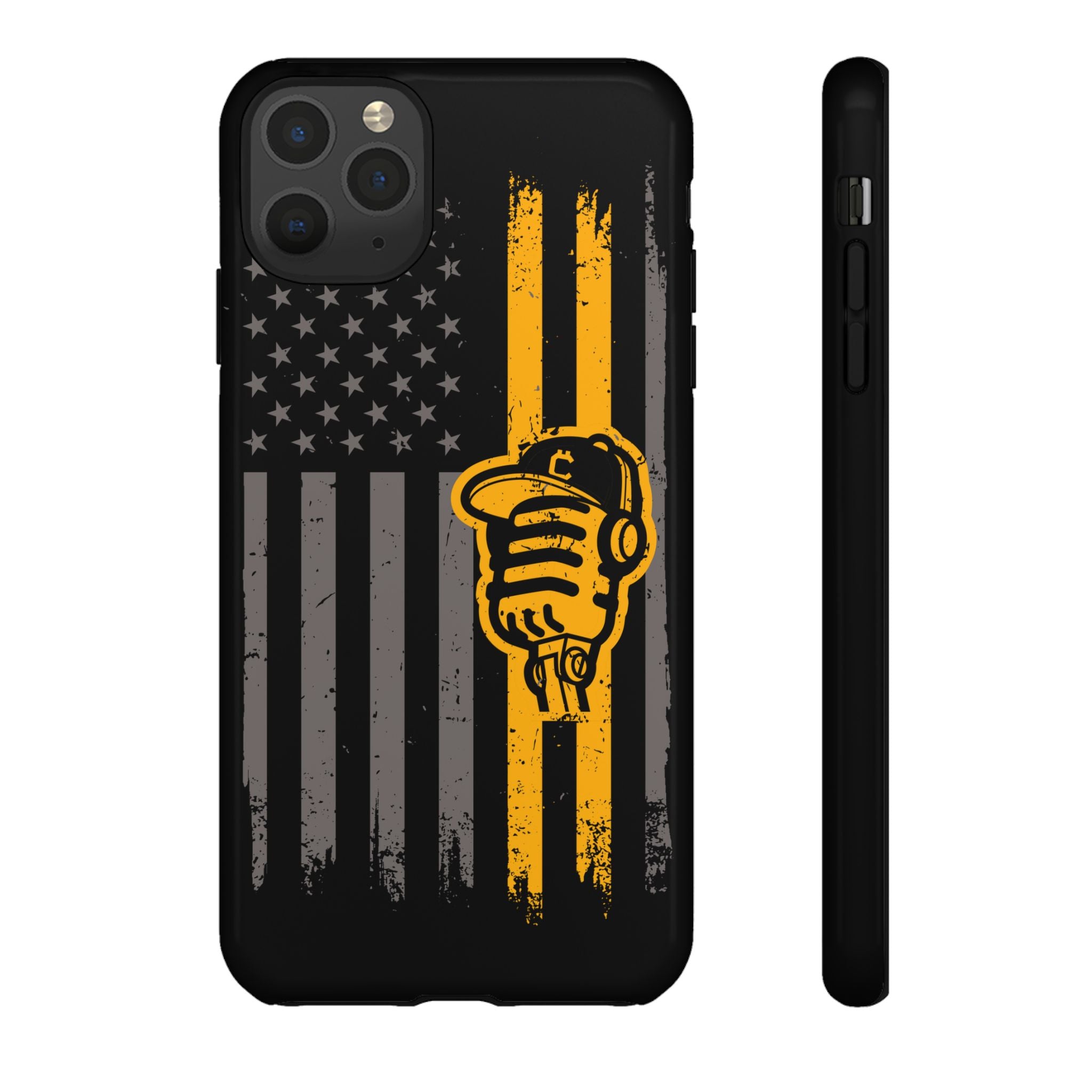 DGC Flag Phone Case (Black) – Stand Tall, Mine Hard