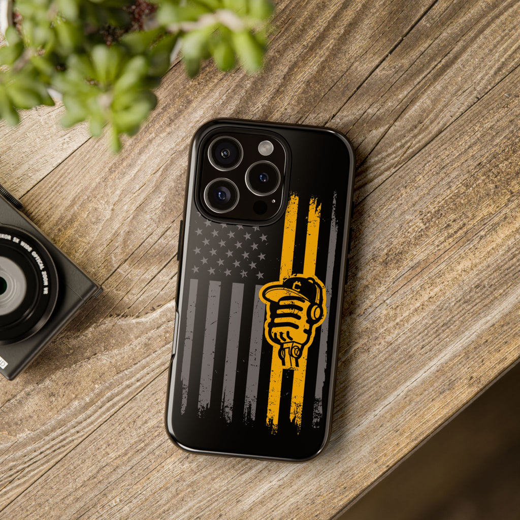DGC Flag Phone Case (Black) – Stand Tall, Mine Hard