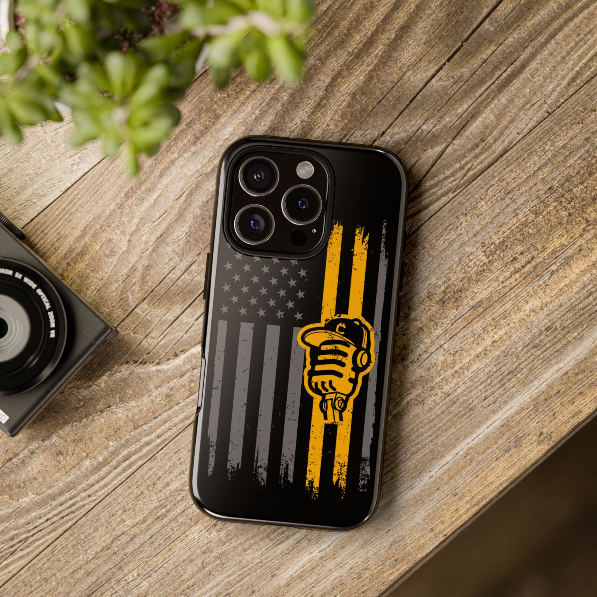 DGC Flag Phone Case (Black) – Stand Tall, Mine Hard