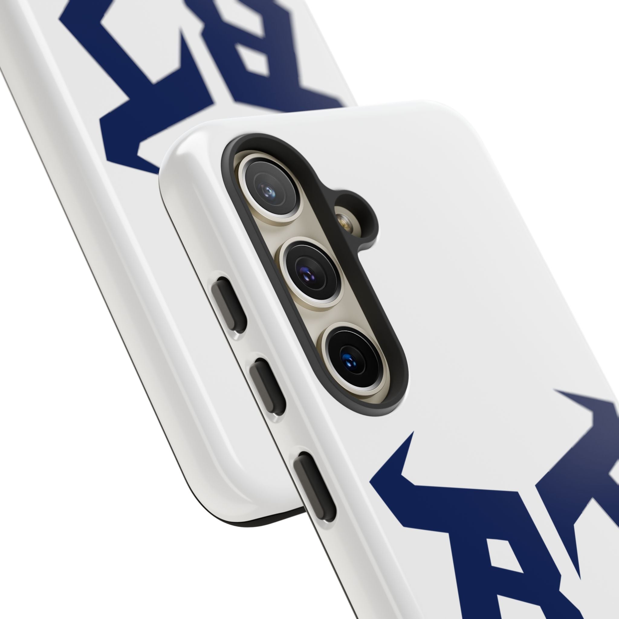 Bullish Dad Phone Case (White) – Built Tough, Just Like You